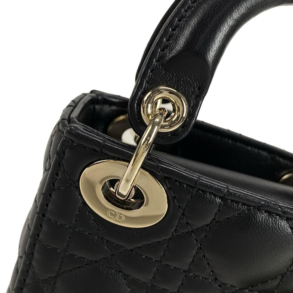 Dior DIOR Lady Dior Micro Bag Handbag Size ONE SIZE - 16 Thumbnail