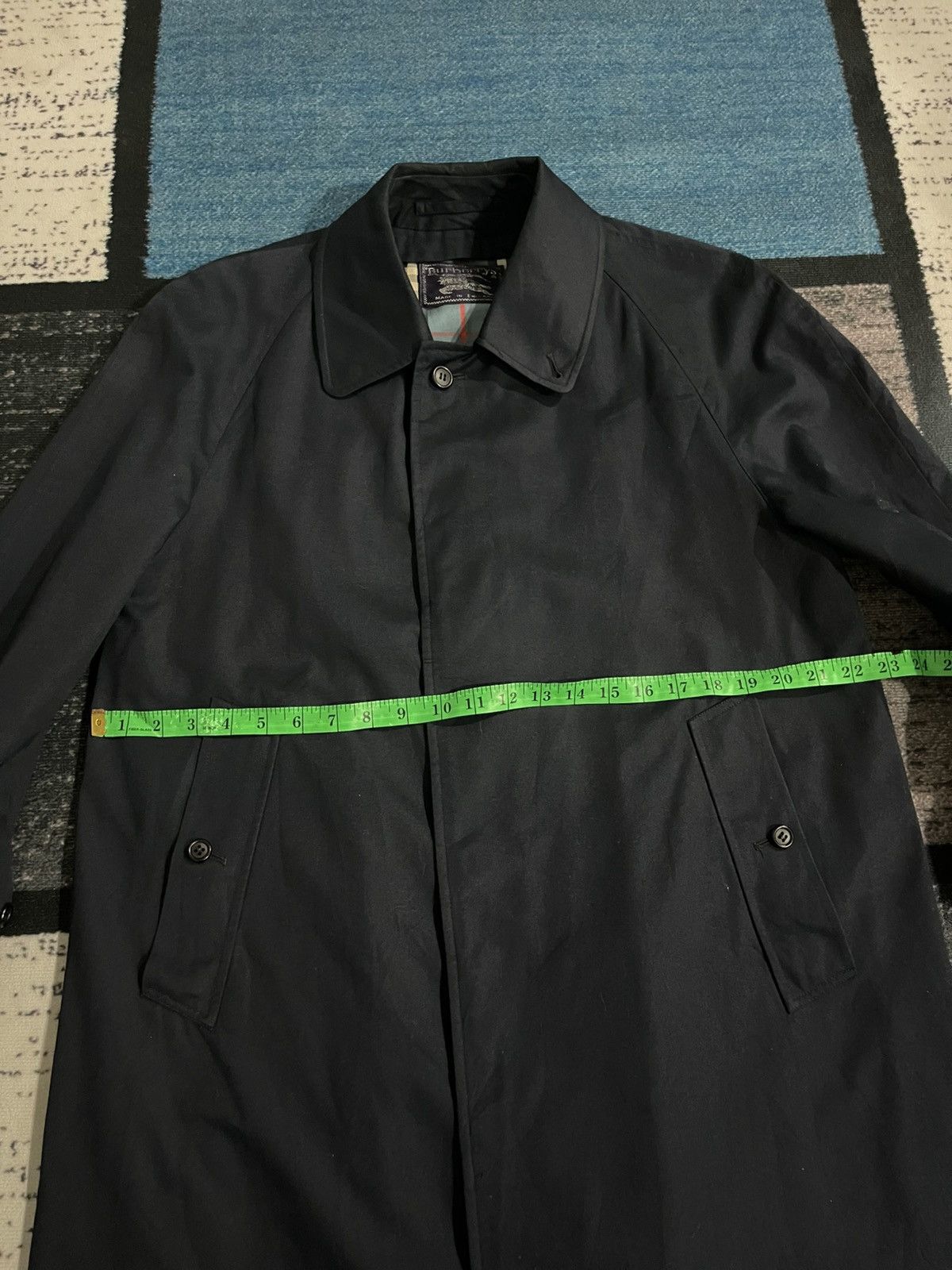 Burberry Vintage Burberrys Trench Coat Made England Size US XL / EU 56 / 4 - 18 Thumbnail