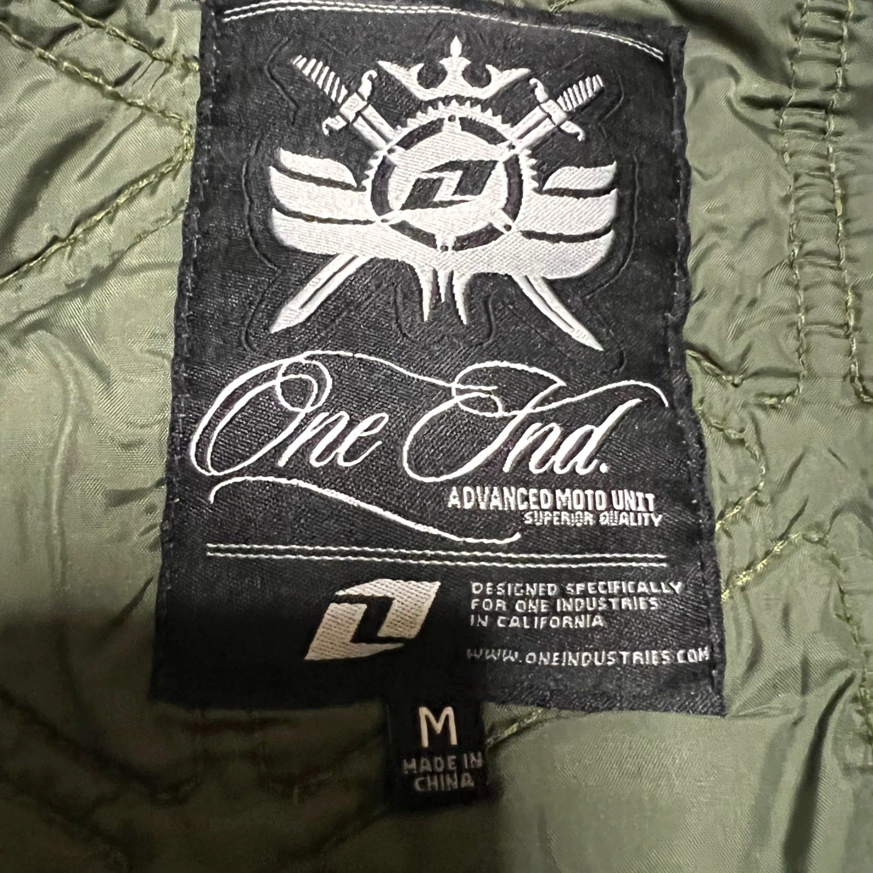 Industrie **ONE Industries Green Full Zip Moto Jacket Mens Medium** User: ONE Industries Green Full Zip Moto Hoodie Jacket Mens Medium Size US M / EU 48-50 / 2 - 7 Thumbnail