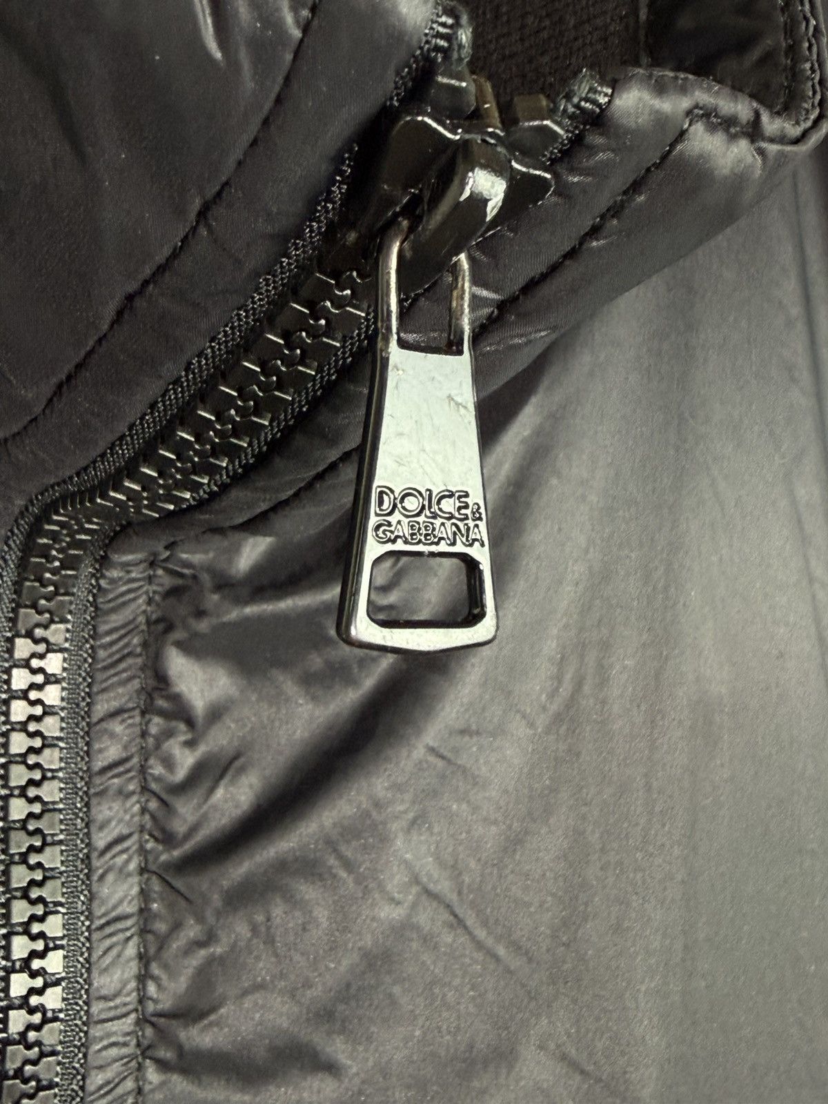 Dolce & Gabbana Dolce & Gabbana Metal Logo Lightweight Jacket Black Size 44 Size US S / EU 44-46 / 1 - 4 Thumbnail