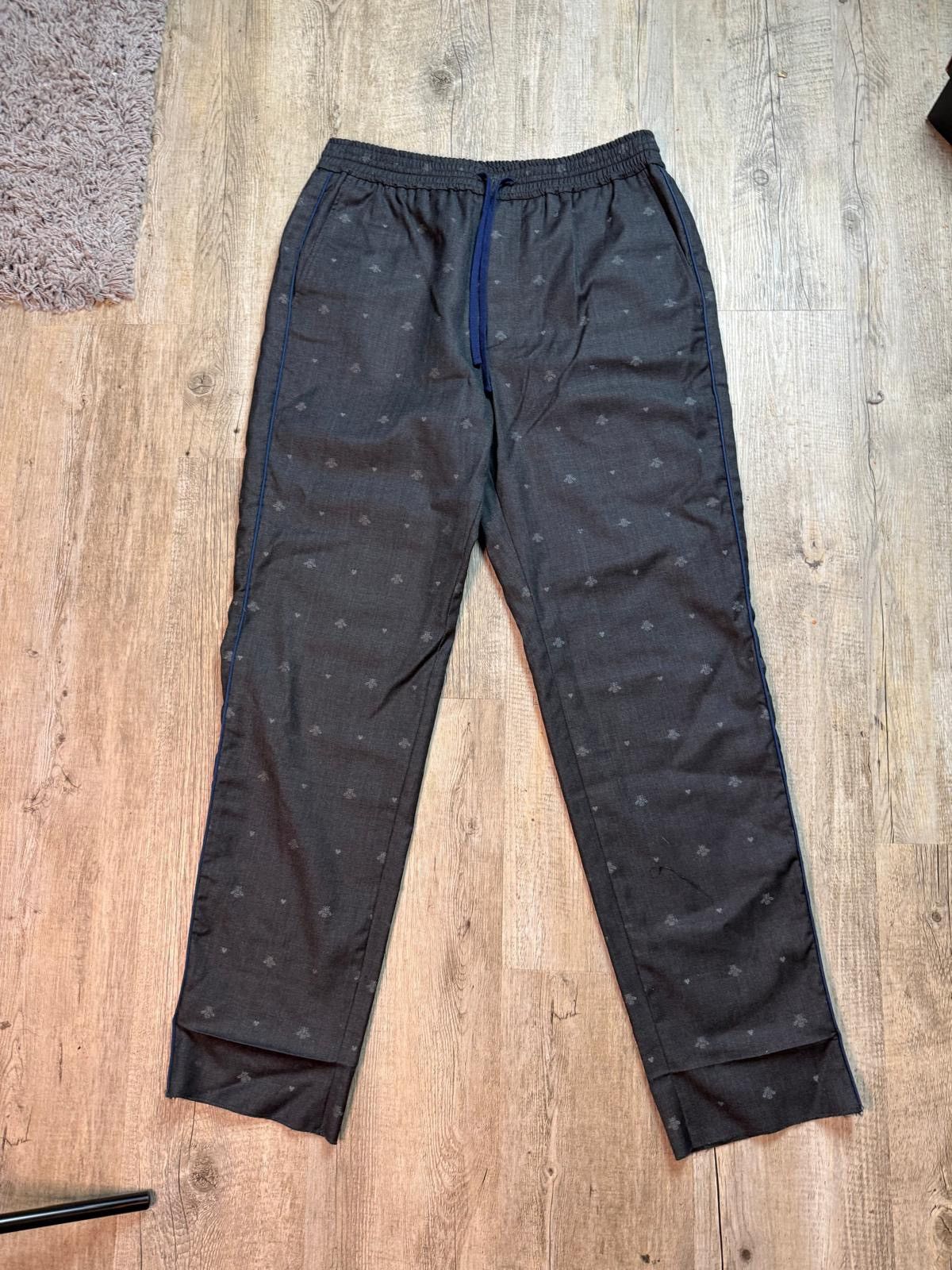 Gucci Gucci runway 1/1 monogram print thin suit jogger pants Size US 30 / EU 46 - 1 Thumbnail