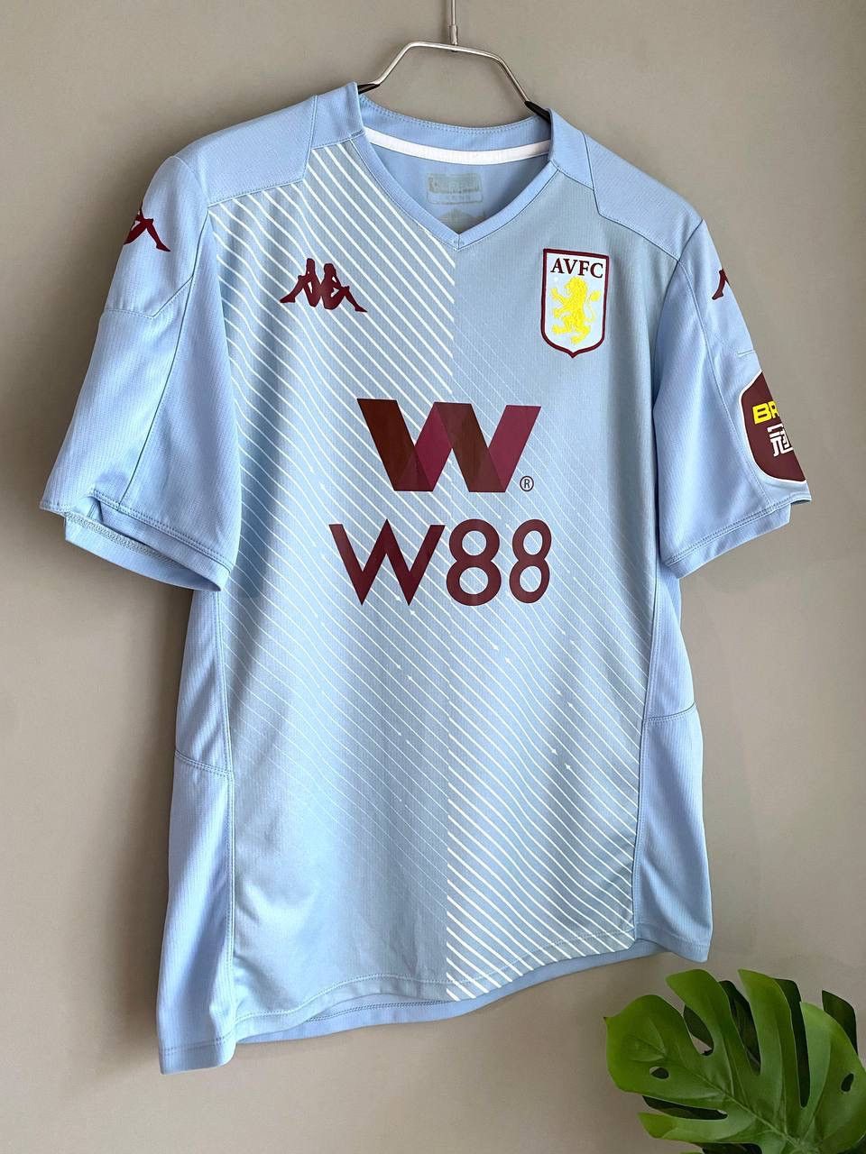 Kappa FC Aston Villa 2019/20 Away Football Shirt Soccer Jersey, M Size US M / EU 48-50 / 2 - 2 Thumbnail