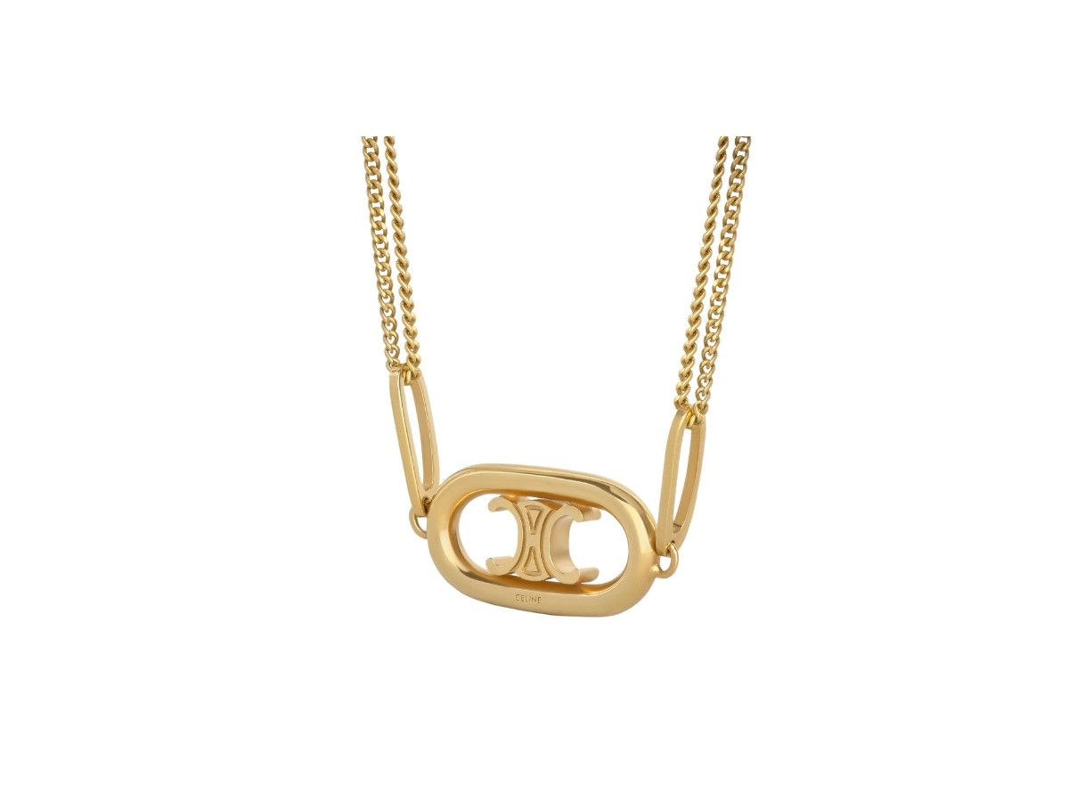 Celine o1bcso1str0326 46S896BRA Size: OS / Necklace in Gold Size ONE SIZE - 2 Thumbnail