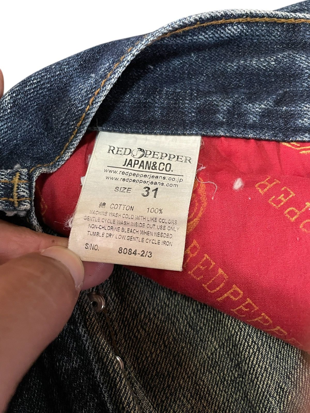 Japanese Brand RED PEPER Size US 34 / EU 50 - 16 Thumbnail