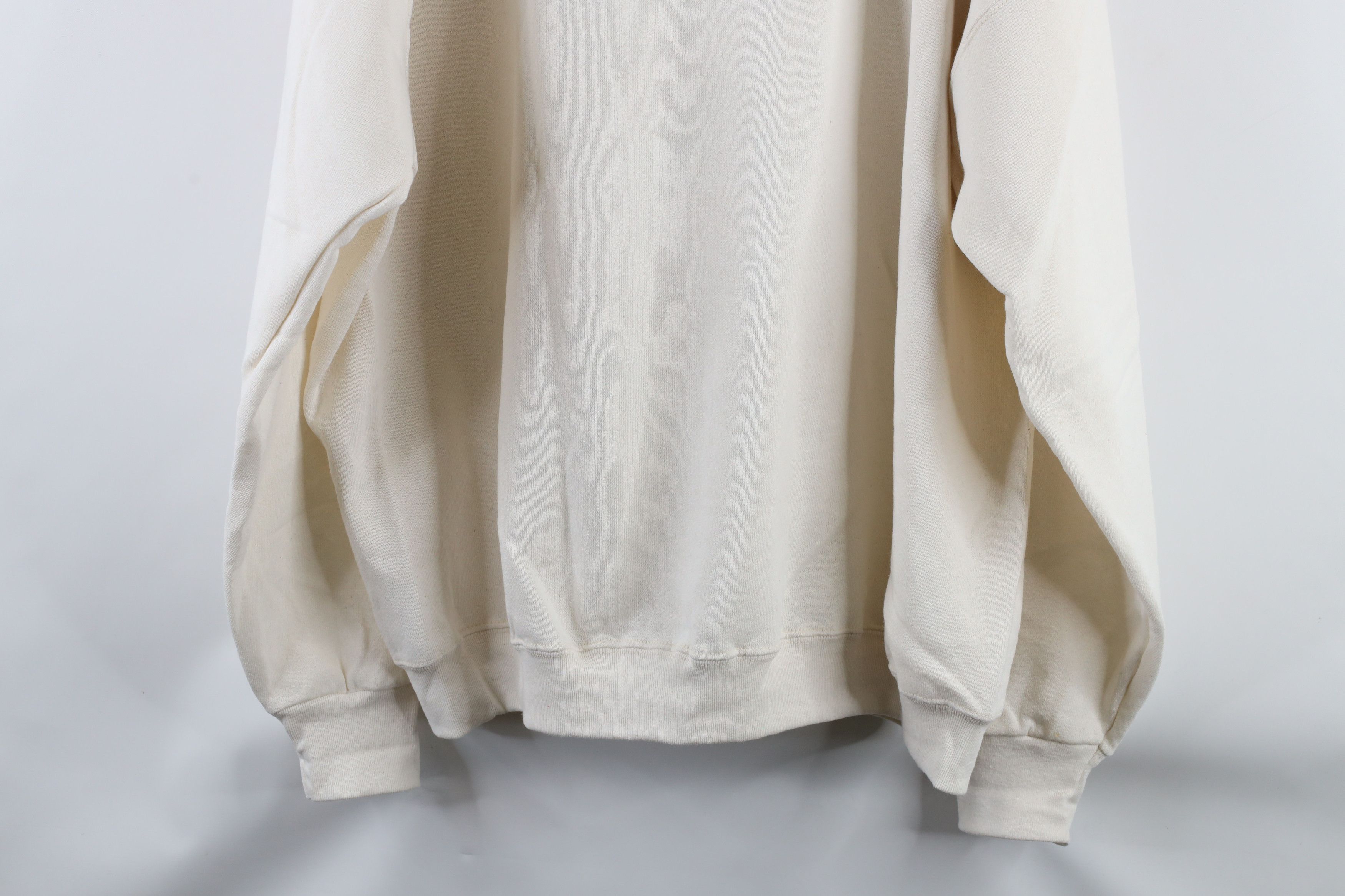 Vintage Vintage 90s Country Primitive Crewneck Sweatshirt Cream Size XXL / US 16-18 / IT 52-54 - 11 Thumbnail