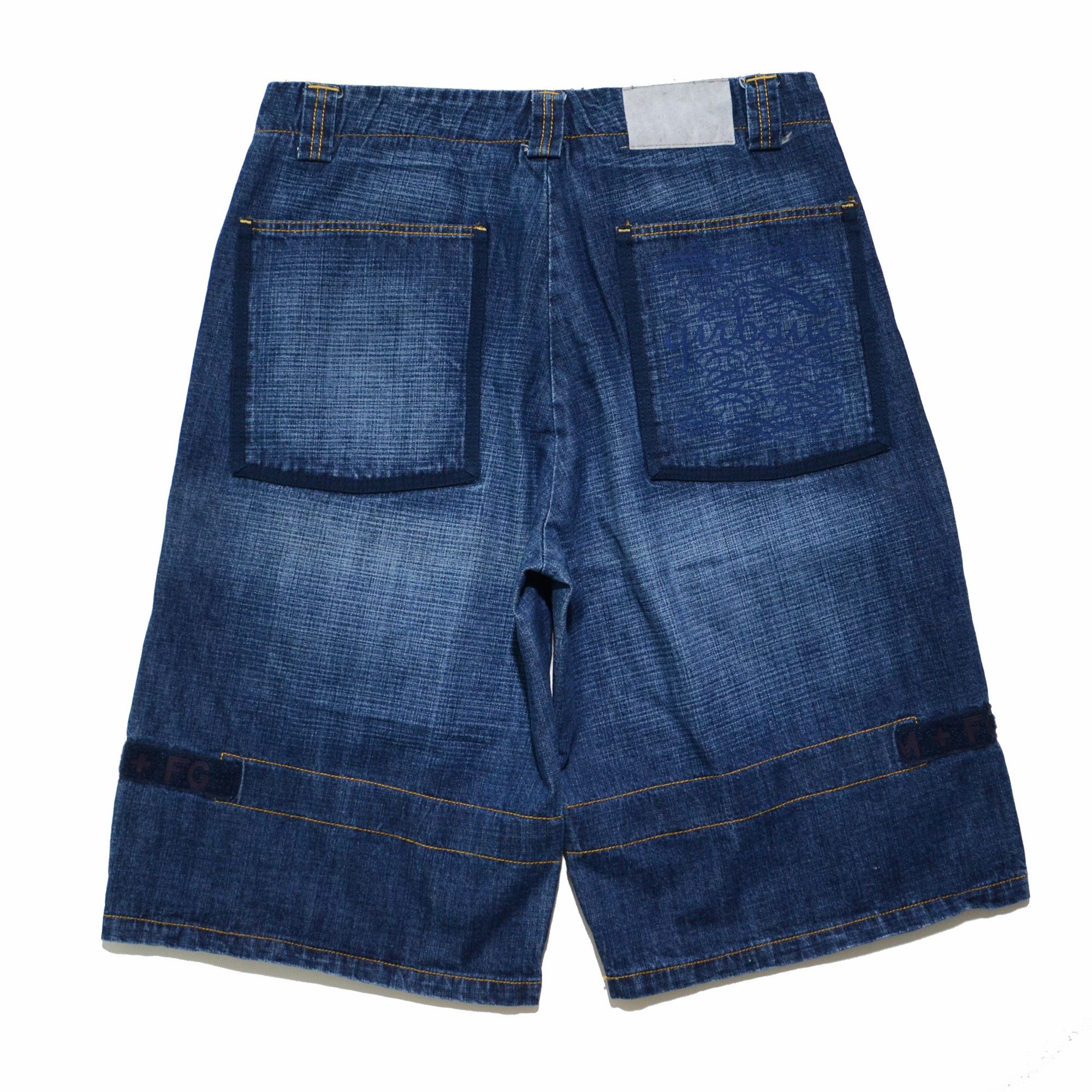 Marithe + Francois Girbaud M+FG Marithe Francois Girbaud Shorts Cargo Denim 2006 Craft Size US 34 / EU 50 - 2 Thumbnail