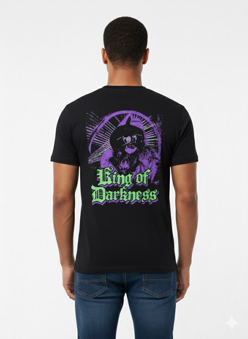 WWE NJPW King of Darkness Back Heat Tshirt A934 Size US L / EU 52-54 / 3 - 4 Thumbnail