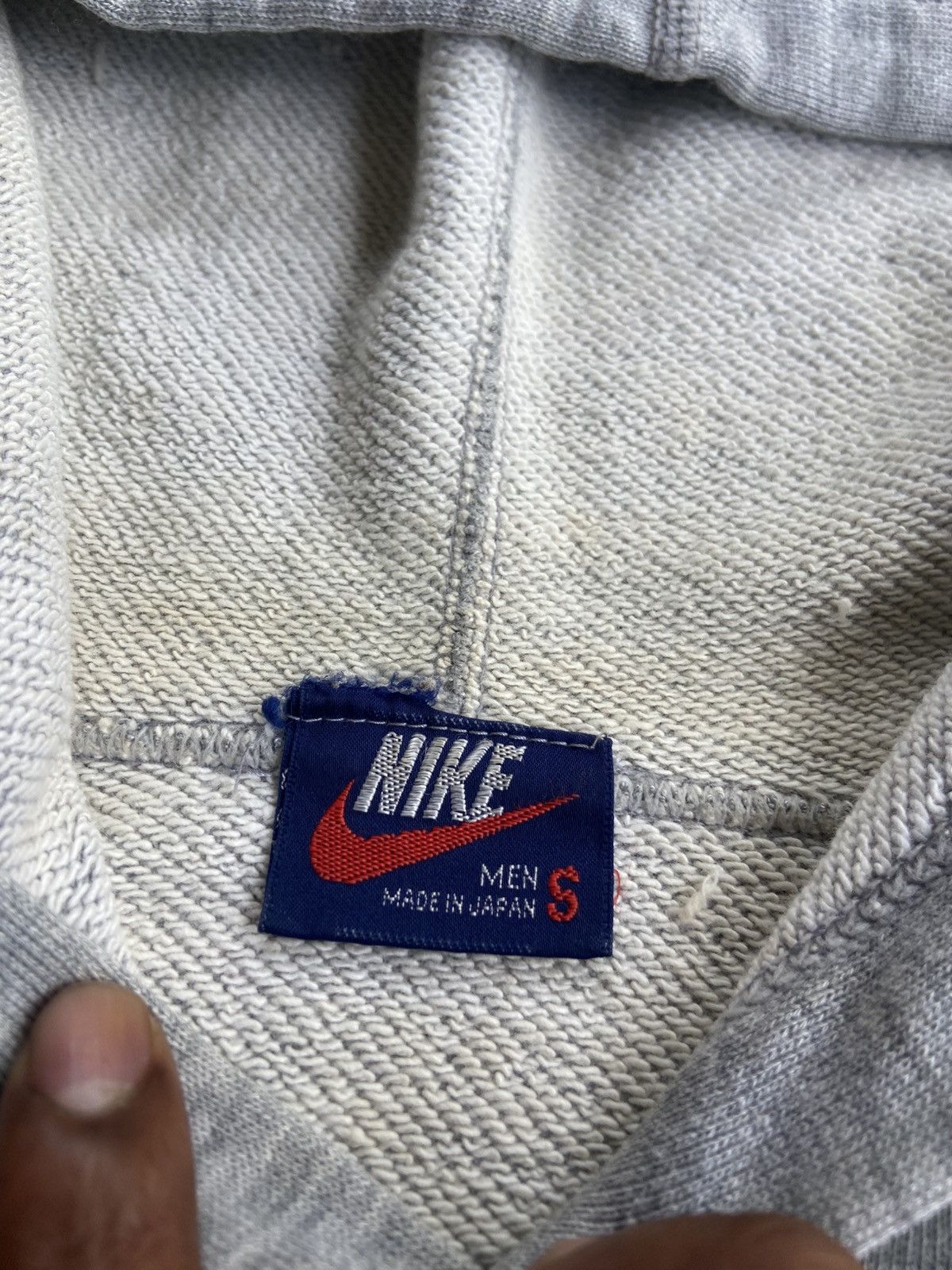 Nike × Vintage Vintage NIKE hoodie blue tag made in Japan Size US S / EU 44-46 / 1 - 8 Thumbnail