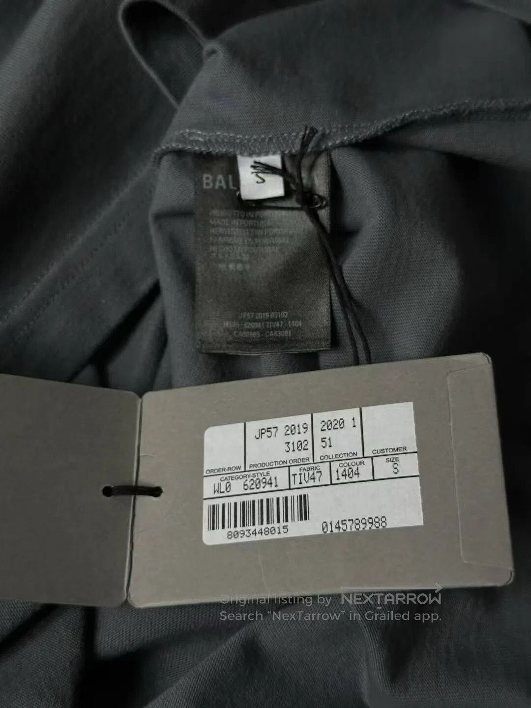 Balenciaga Balenciaga Gray Portrait Short. Size US M / EU 48-50 / 2 - 4 Thumbnail