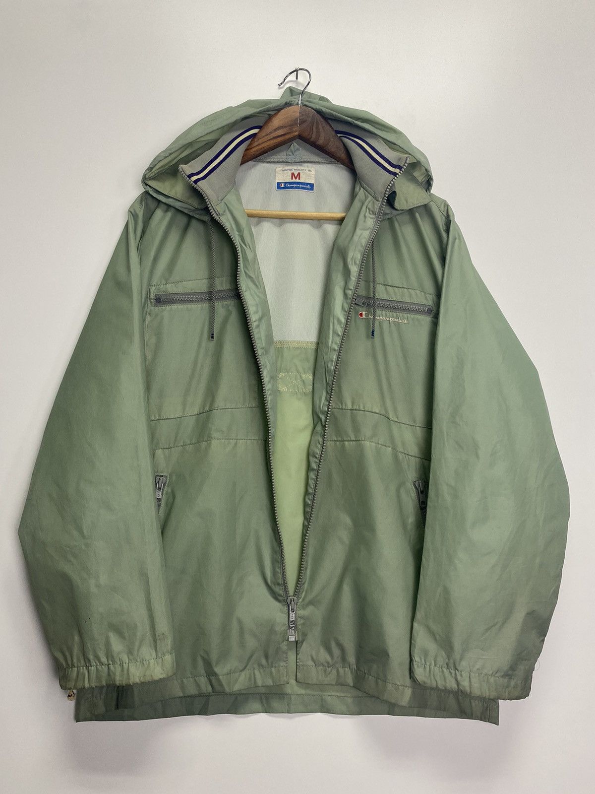 Champion × Vintage Vintage Champion Product Windbreaker Size US M / EU 48-50 / 2 - 14 Thumbnail