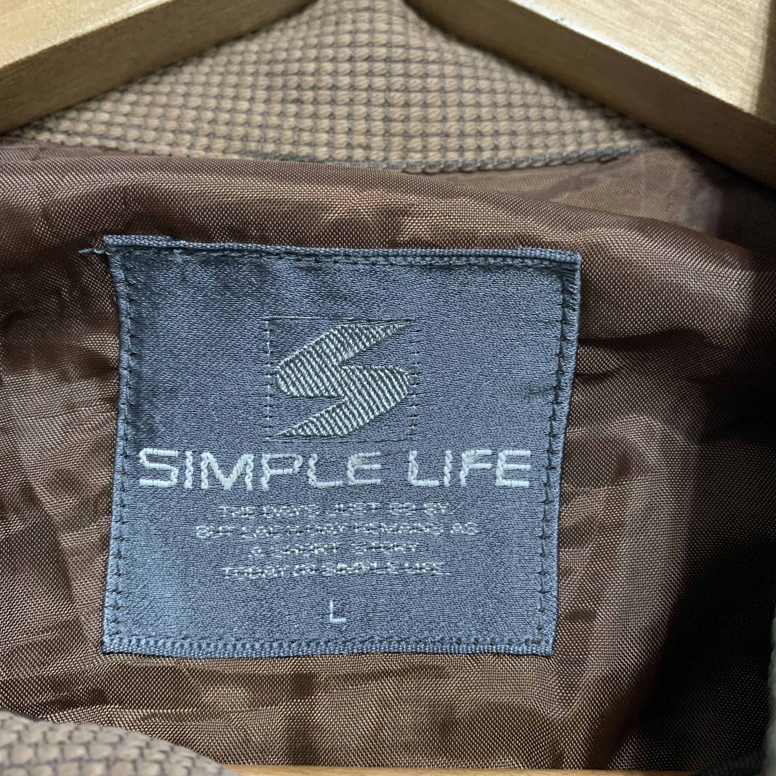 Japanese Brand Japanese Brand Simple Life Color Block Jacket Size US L / EU 52-54 / 3 - 7 Thumbnail