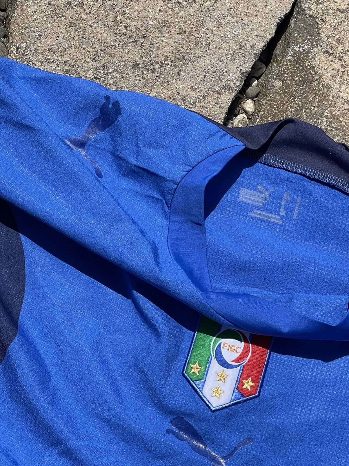 Neil Barrett × Puma 2006 Puma Italy Vintage soccer jersey trikot light Italia Size US XL / EU 56 / 4 - 9 Thumbnail