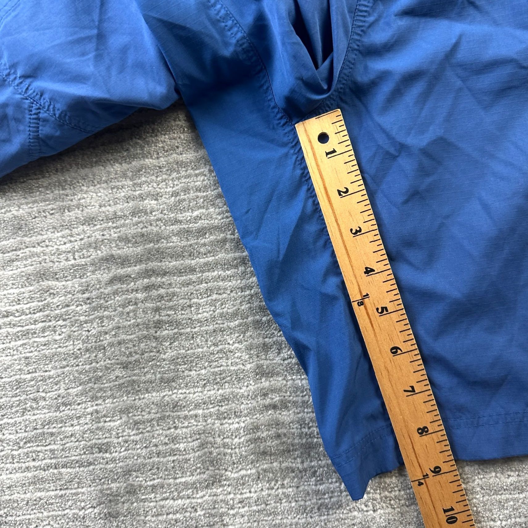 Patagonia Patagonia Shorts Mens Large Lined Blue Outdoor Athletic 9" Inseam 9" Polyester Pockets Logo Casual Travel Shirt? Size US 33 - 8 Thumbnail