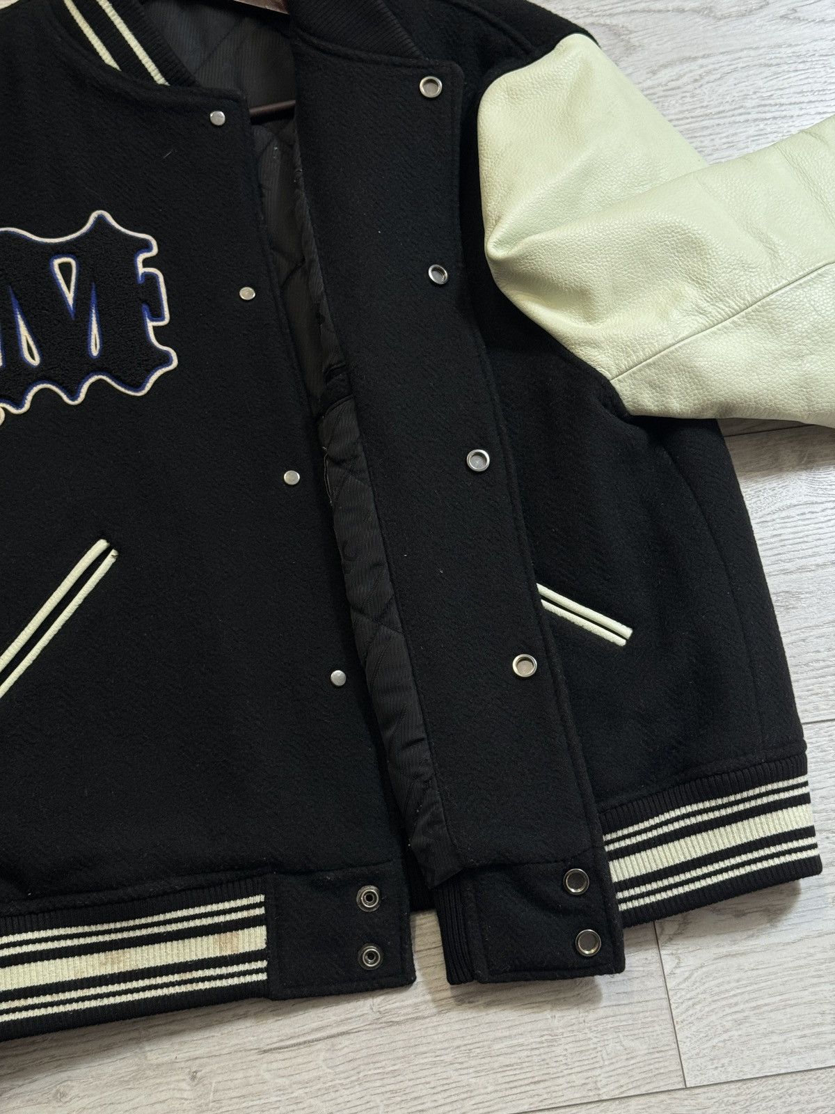 Japanese Brand × M+Rc Noir M+RC Noir MN styx varsity jacket Size US L / EU 52-54 / 3 - 7 Thumbnail