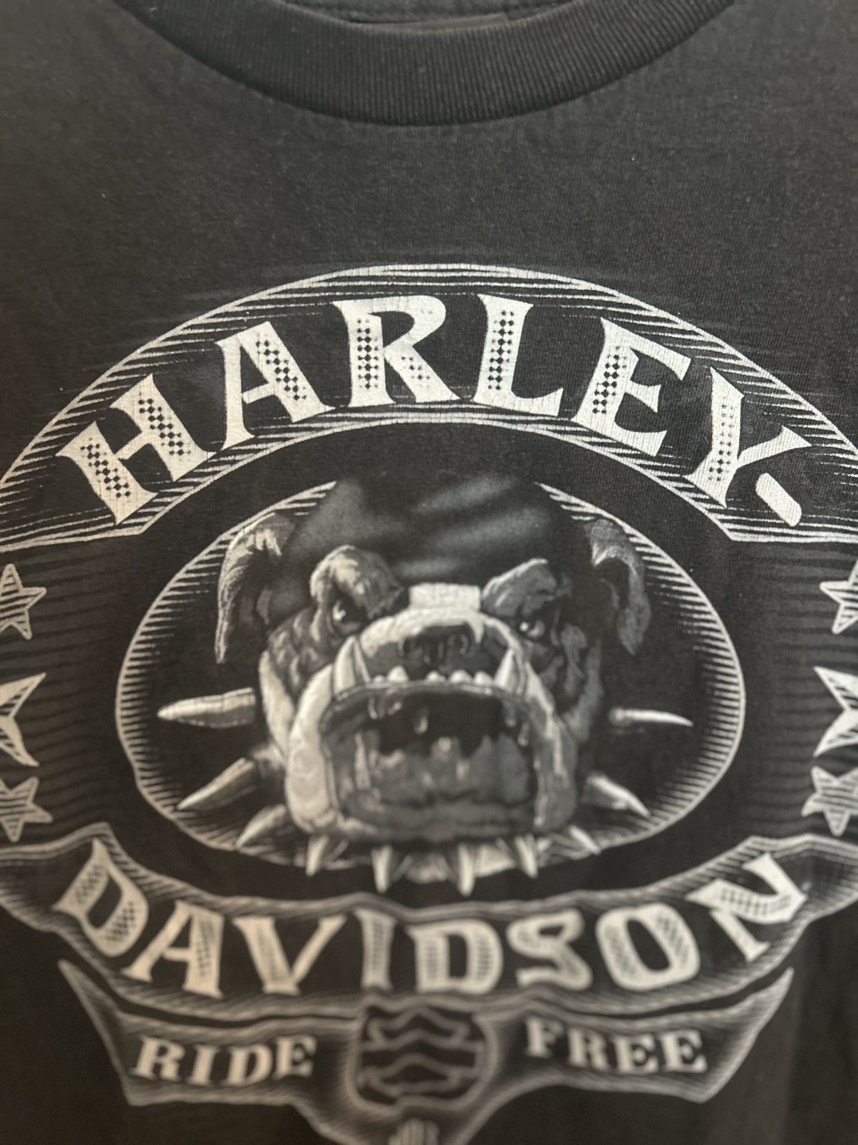Harley Davidson Vintage Harley Davidson Cancun Mexico Cut Off Tee Size US M / EU 48-50 / 2 - 2 Thumbnail