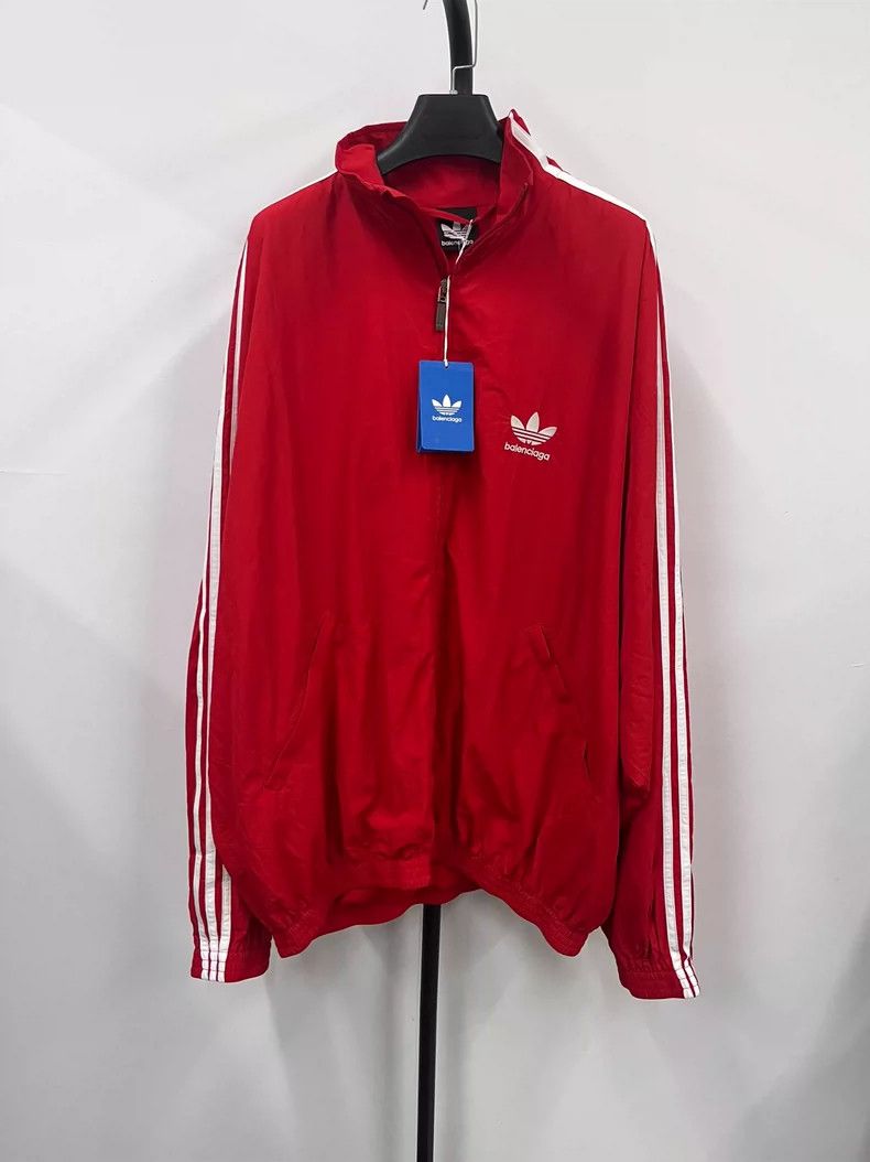 Balenciaga Balenciaga size 3 Adidas Logo monogrammed stand-up striped Size US M / EU 48-50 / 2 - 1 Thumbnail