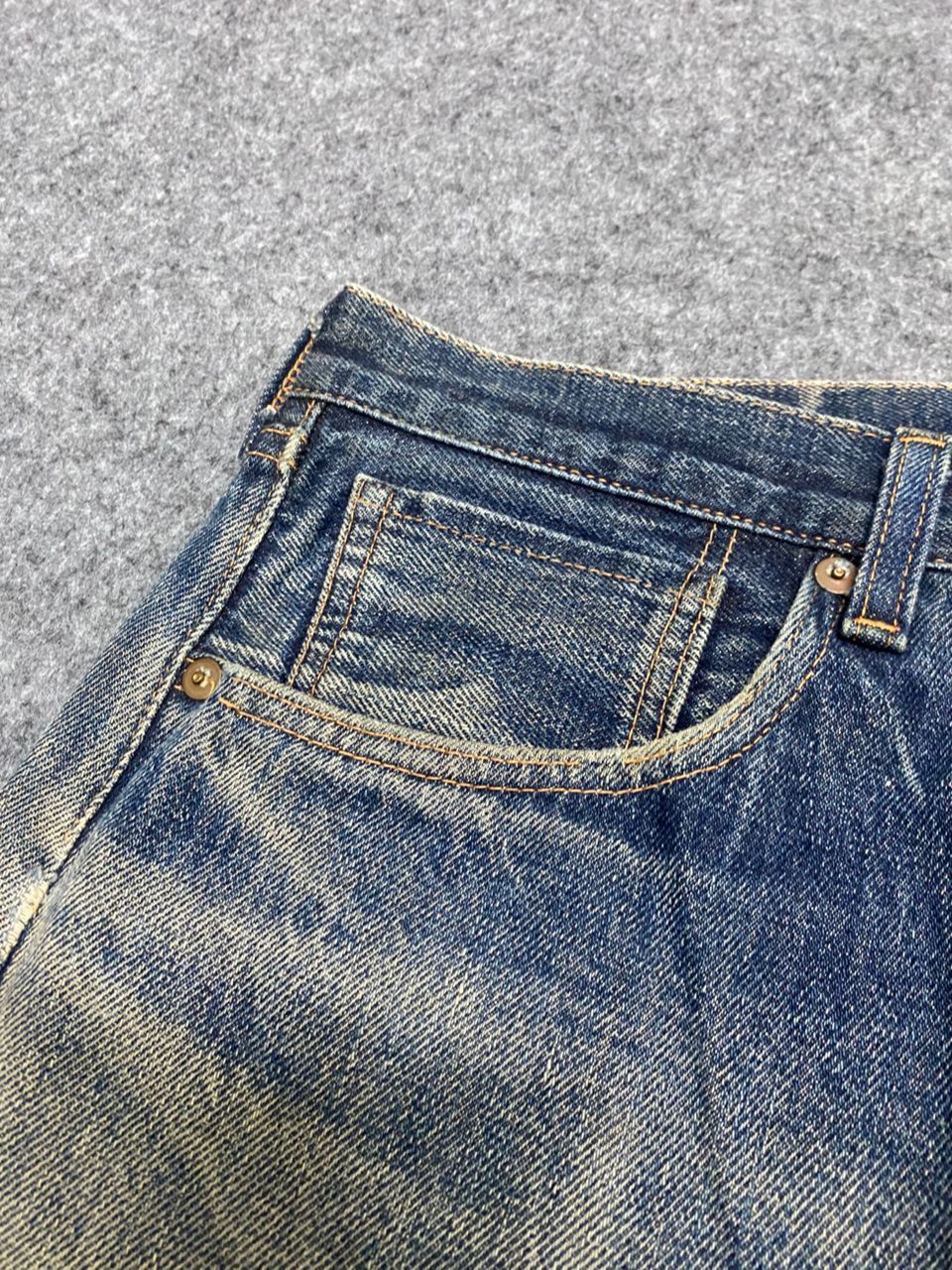 Kapital Vintage Levis 501xx Ww2 Selvedge Redline Distressed Denim Size US 30 / EU 46 - 12 Thumbnail