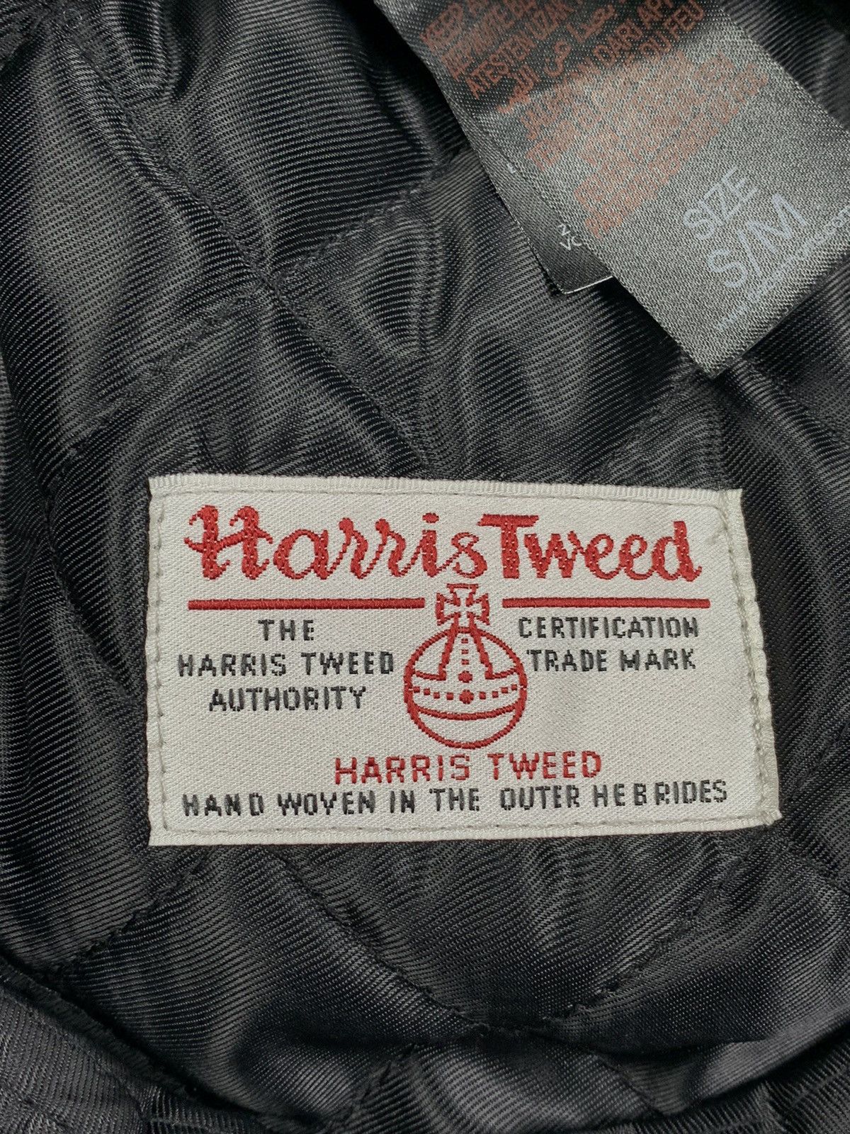 Harris Tweed × Vintage New Harris Tweed Wool Flat Hat Cap Size ONE SIZE - 11 Thumbnail