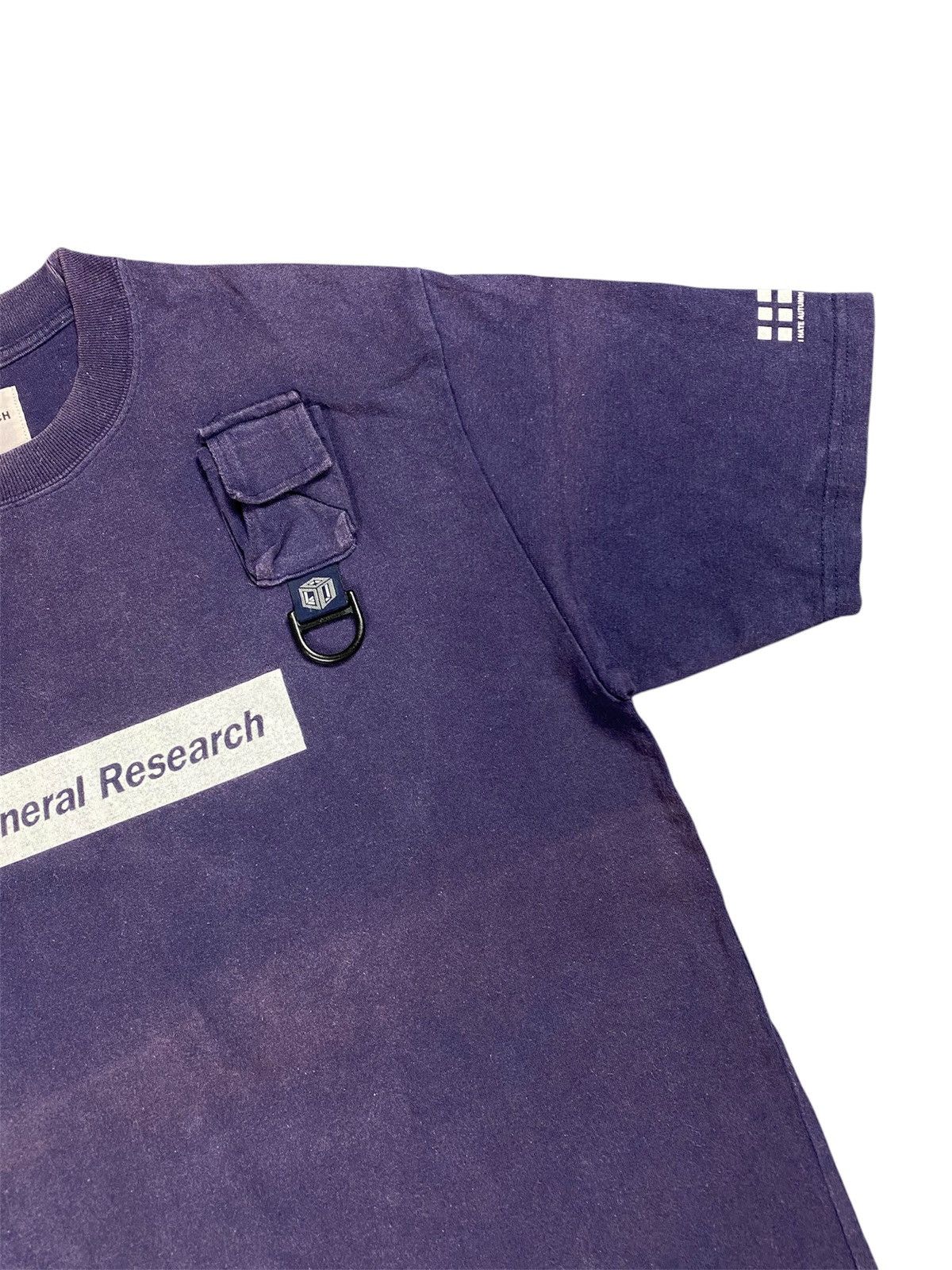 General Research AW98 General Research Box Logo Parasite Pocket T-Shirt Size US M / EU 48-50 / 2 - 4 Thumbnail