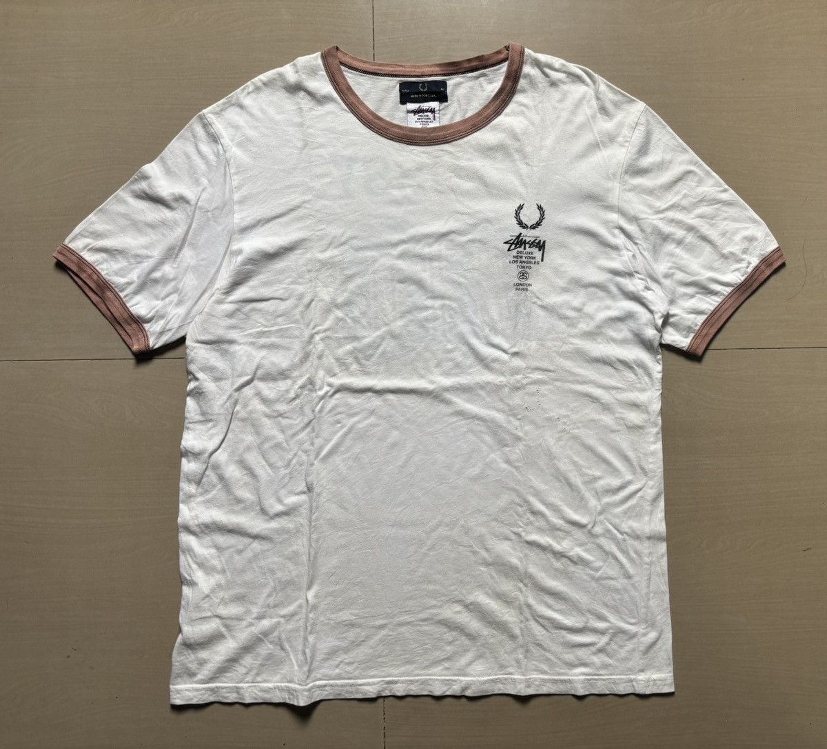 Fred Perry × Stussy FRED PERRY × STUSSY Size US L / EU 52-54 / 3 - 2 Thumbnail