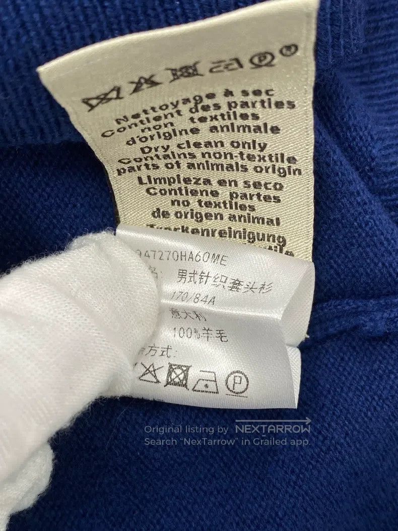 Hermes Hermes Turtleneck Knit Top, Scholar Blue Size US M / EU 48-50 / 2 - 9 Thumbnail