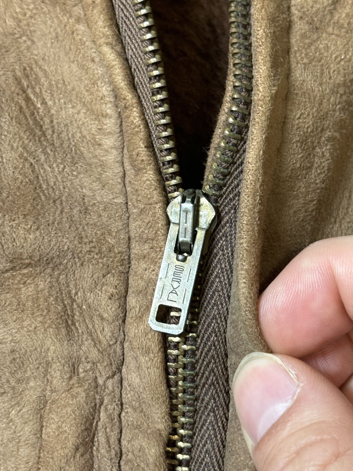 Excelled × Vintage Vintage 70s Excelled Suede Leather Brown Full Zip Jacket Size US XL / EU 56 / 4 - 3 Thumbnail