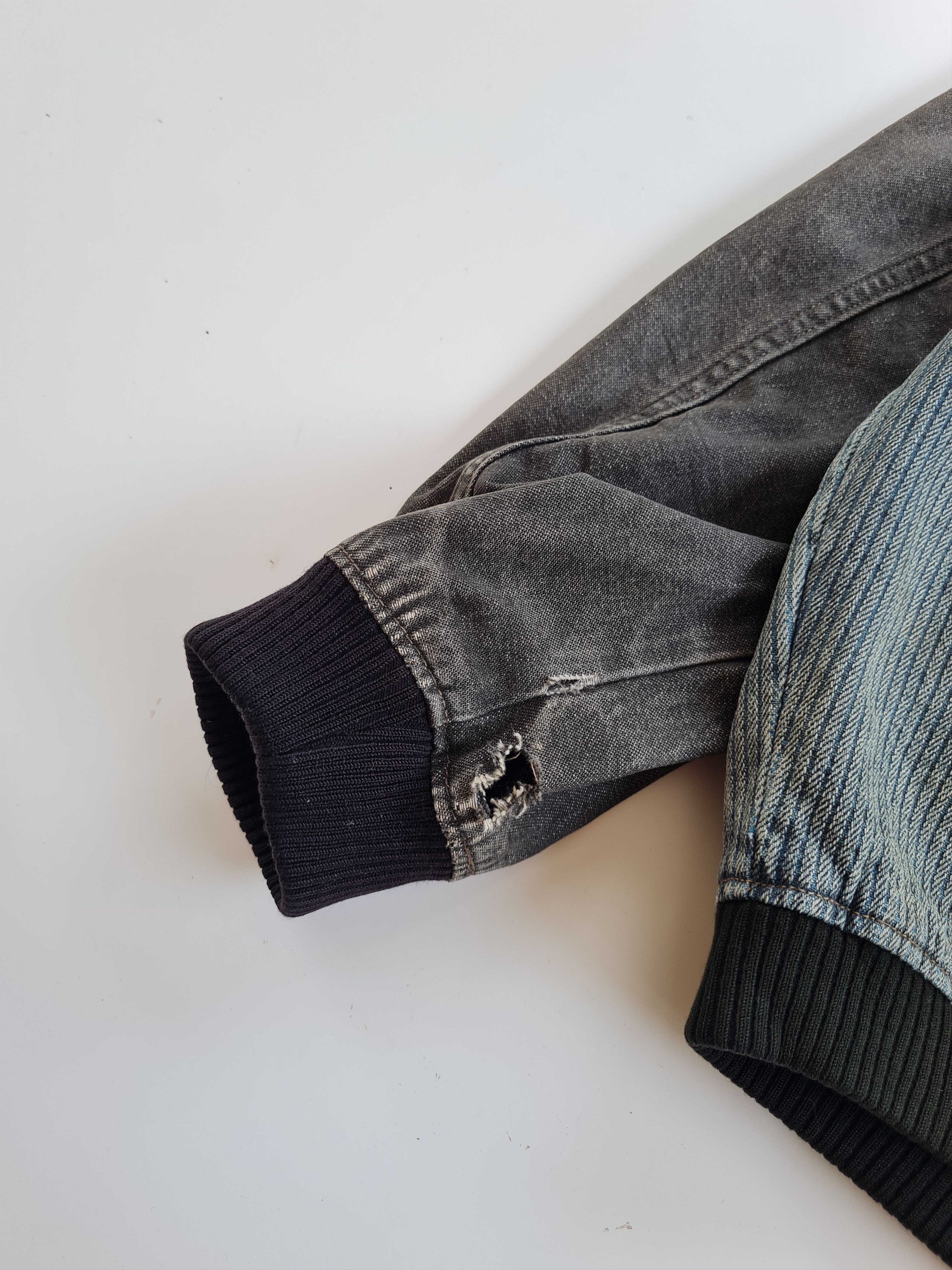 Japanese Brand × Vintage ✅️Vintage Denim Jacket Fittz Size US L / EU 52-54 / 3 - 8 Thumbnail