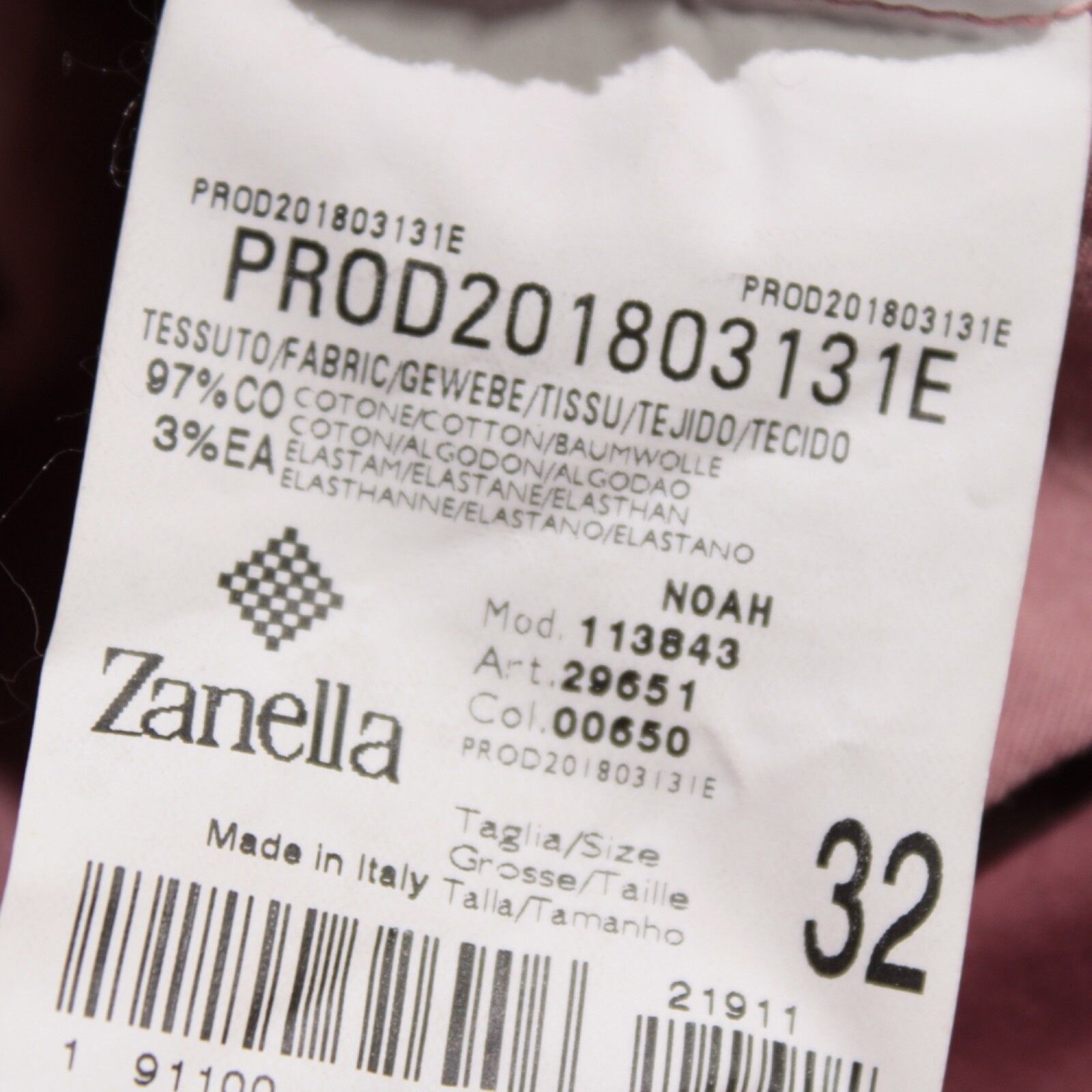 Zanella Zanella New with tags Chino Size 32 US In Pink Size US 32 / EU 48 - 5 Thumbnail