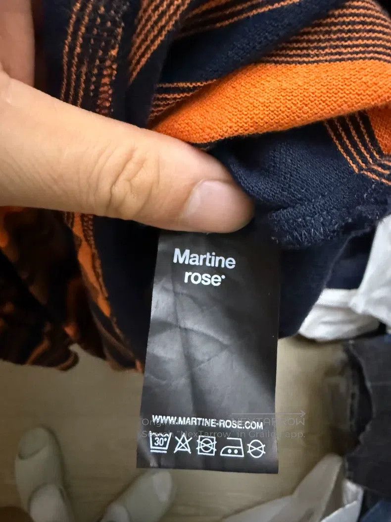 Martine Rose Martine Rose Striped tee Size US M / EU 48-50 / 2 - 4 Thumbnail