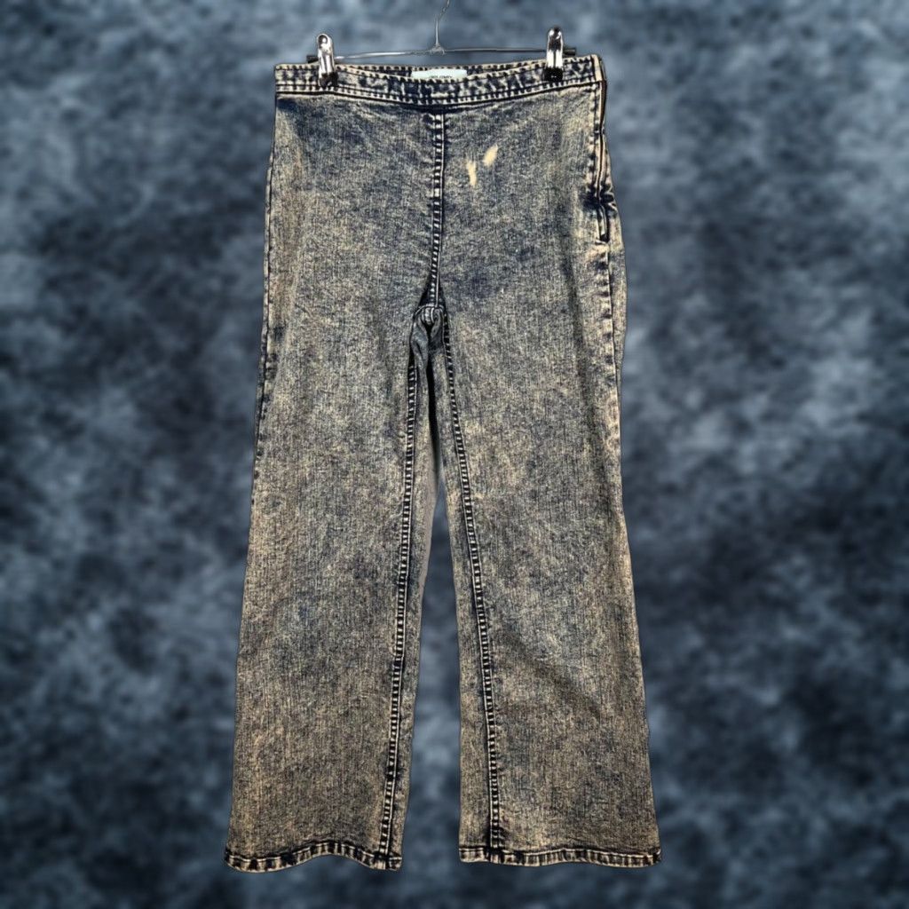 Rachel Comey Rachel Comey Womens Jeans Wide-Leg 4 Acid Wash Denim 28in Inseam Blue 5-Pocket Spring Summer Fall Womens Jeans Size 27" / US 4 / IT 40 - 1 Thumbnail