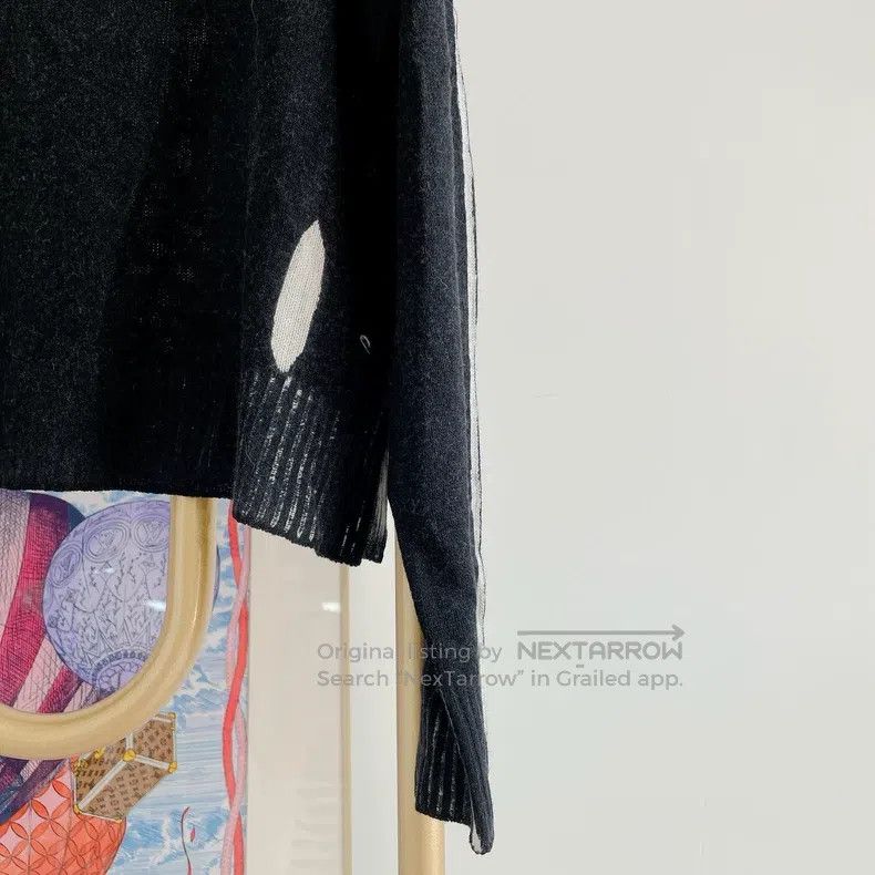 Prada Prada Black cashmere knit sweater Size XS / US 0-2 / IT 36-38 - 4 Thumbnail