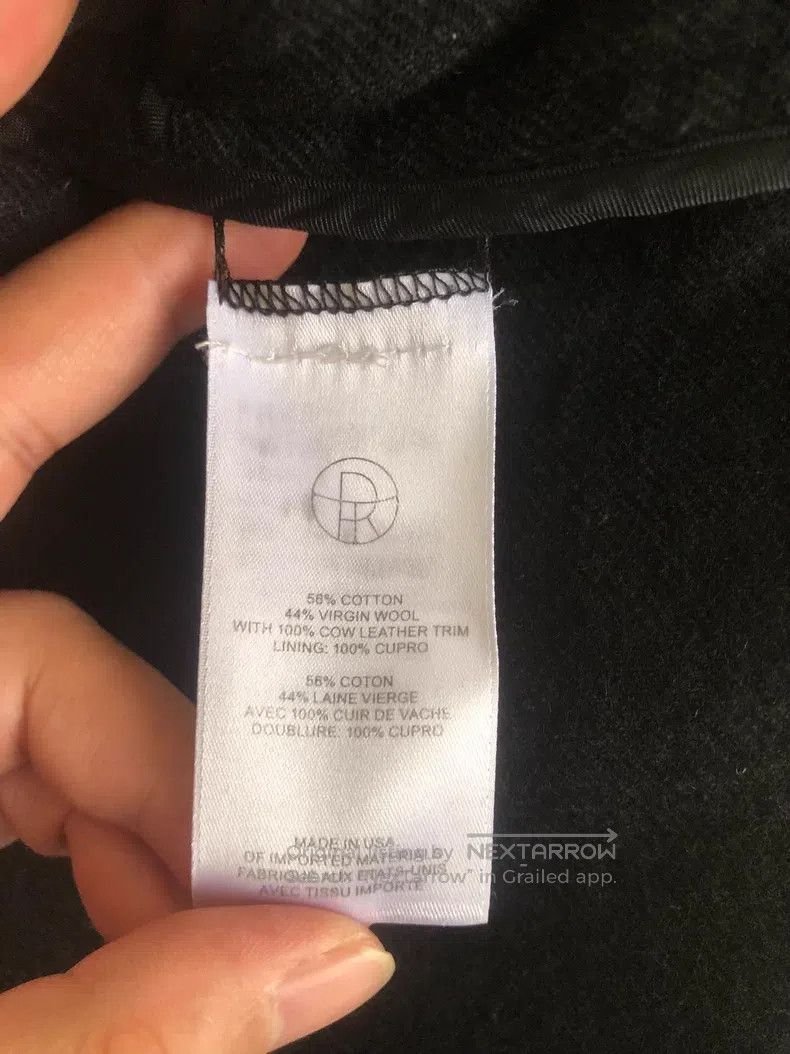 The Row The Row Black Overcoat Size S / US 4 / IT 40 - 5 Thumbnail