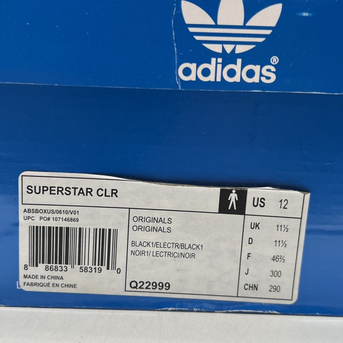 Adidas Superstar clr Size US 12 / EU 45 - 6 Thumbnail