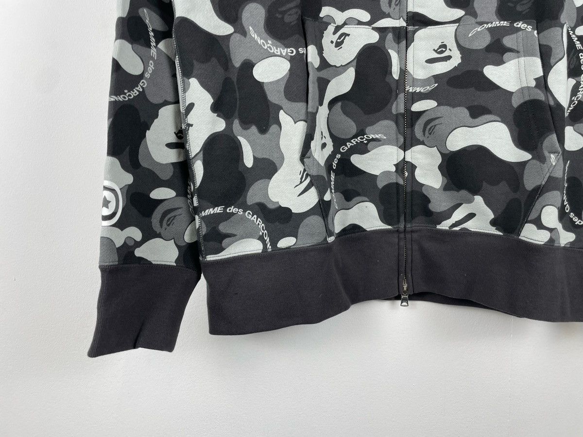 Bape × Comme des Garcons Bape x Comme des Garcons CDG Osaka Full-Zip Shark Hoodie Size US M / EU 48-50 / 2 - 9 Thumbnail