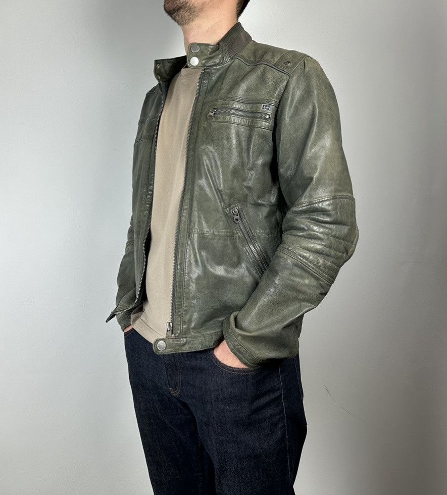 Genuine Leather × Marc O'Polo Campus by Marc O Polo Casual Real Leather Jacket Size M Size US M / EU 48-50 / 2 - 2 Thumbnail