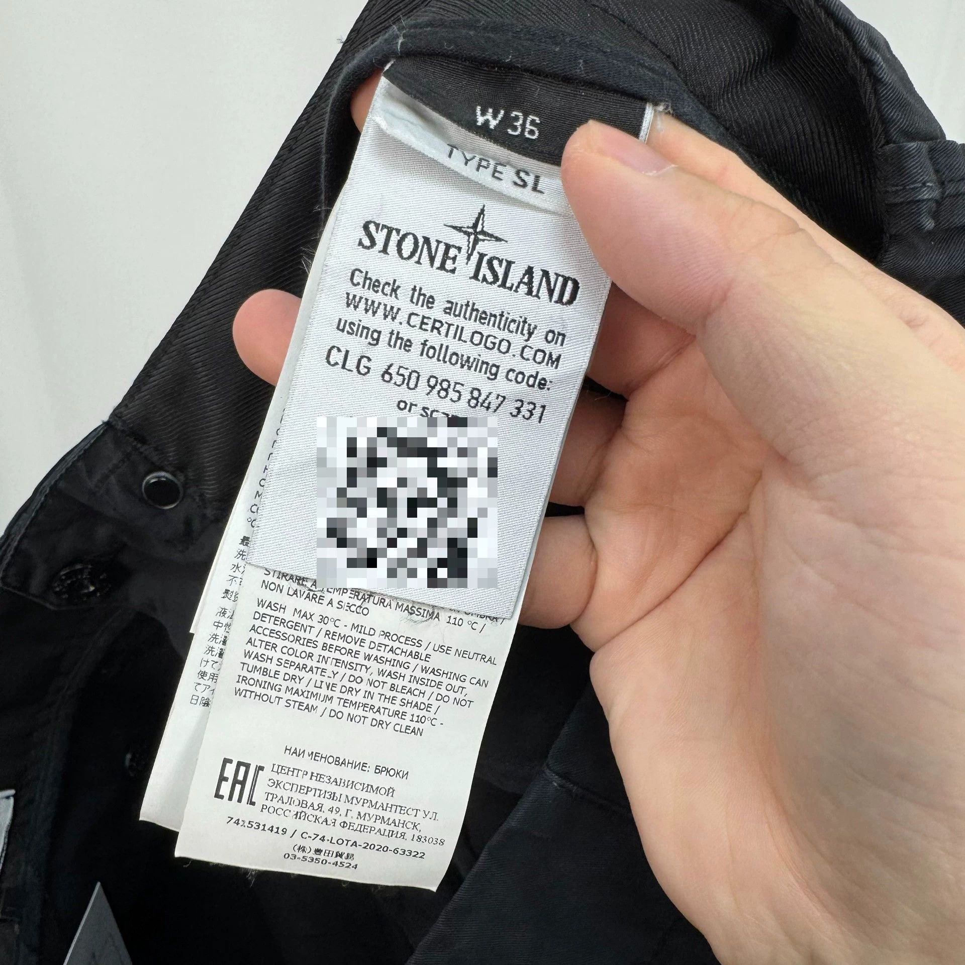 Stone Island Stone Island Black Washed Cargo Pants W36 98new Size US 36 / EU 52 - 6 Thumbnail
