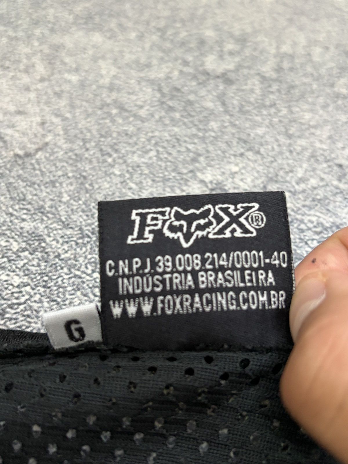 Fox Racing Fox Racing Jersey L Black Mesh MX MTB Made in Brazil Size US L / EU 52-54 / 3 - 5 Thumbnail