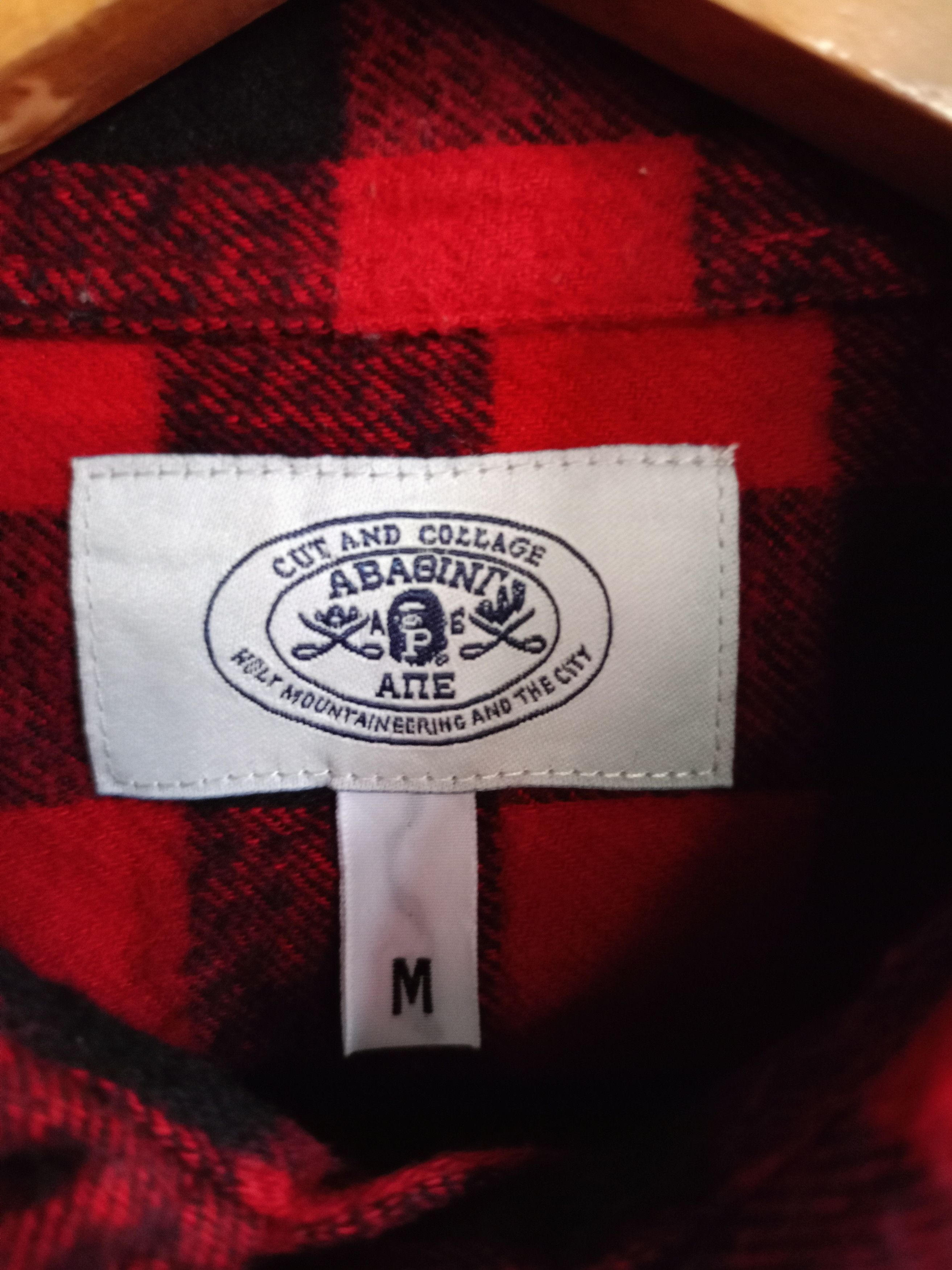 Bape A Bathing ape Flannel button shirts Size US M / EU 48-50 / 2 - 6 Thumbnail
