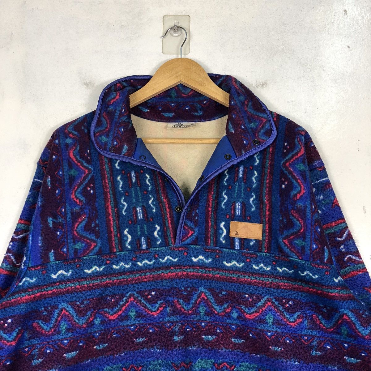 Other × Vintage Vintage Liamonte Fleece Abstract Jacket Size US M / EU 48-50 / 2 - 10 Thumbnail