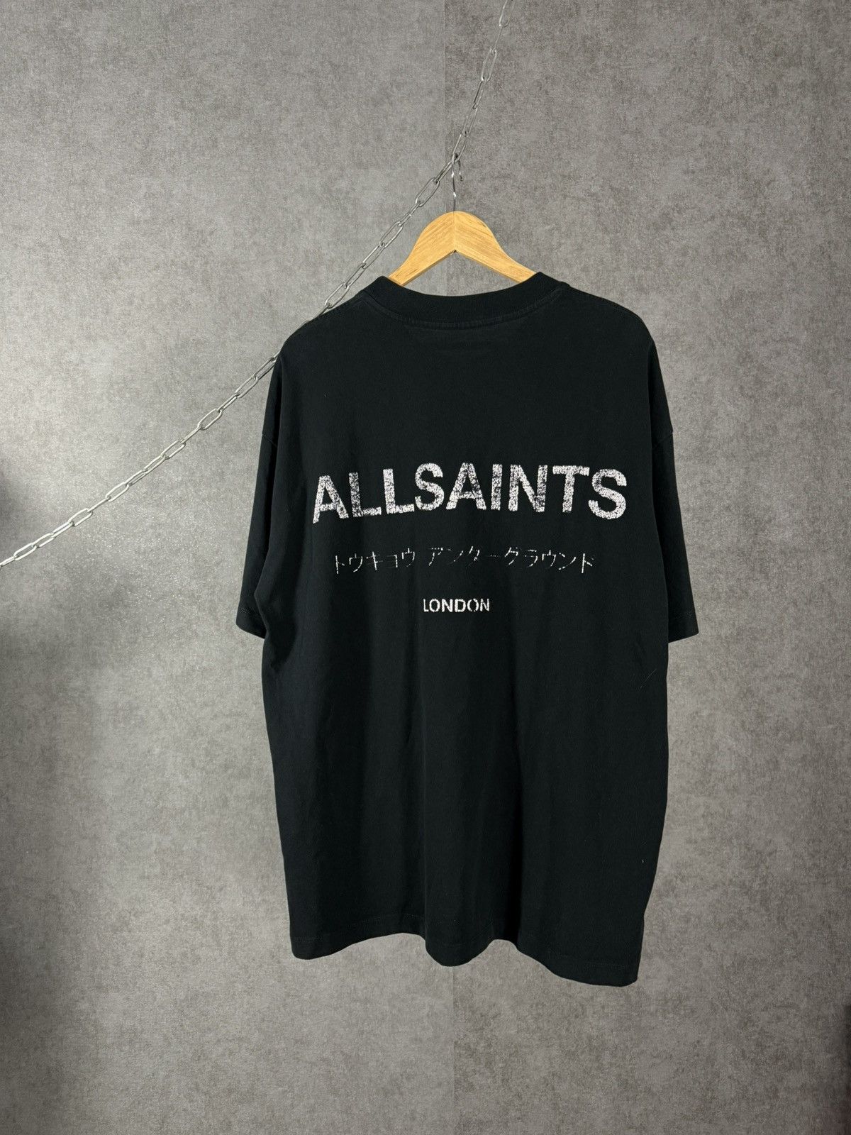 Allsaints Allsaints designer big logo oversized tee Size US M / EU 48-50 / 2 - 1 Thumbnail