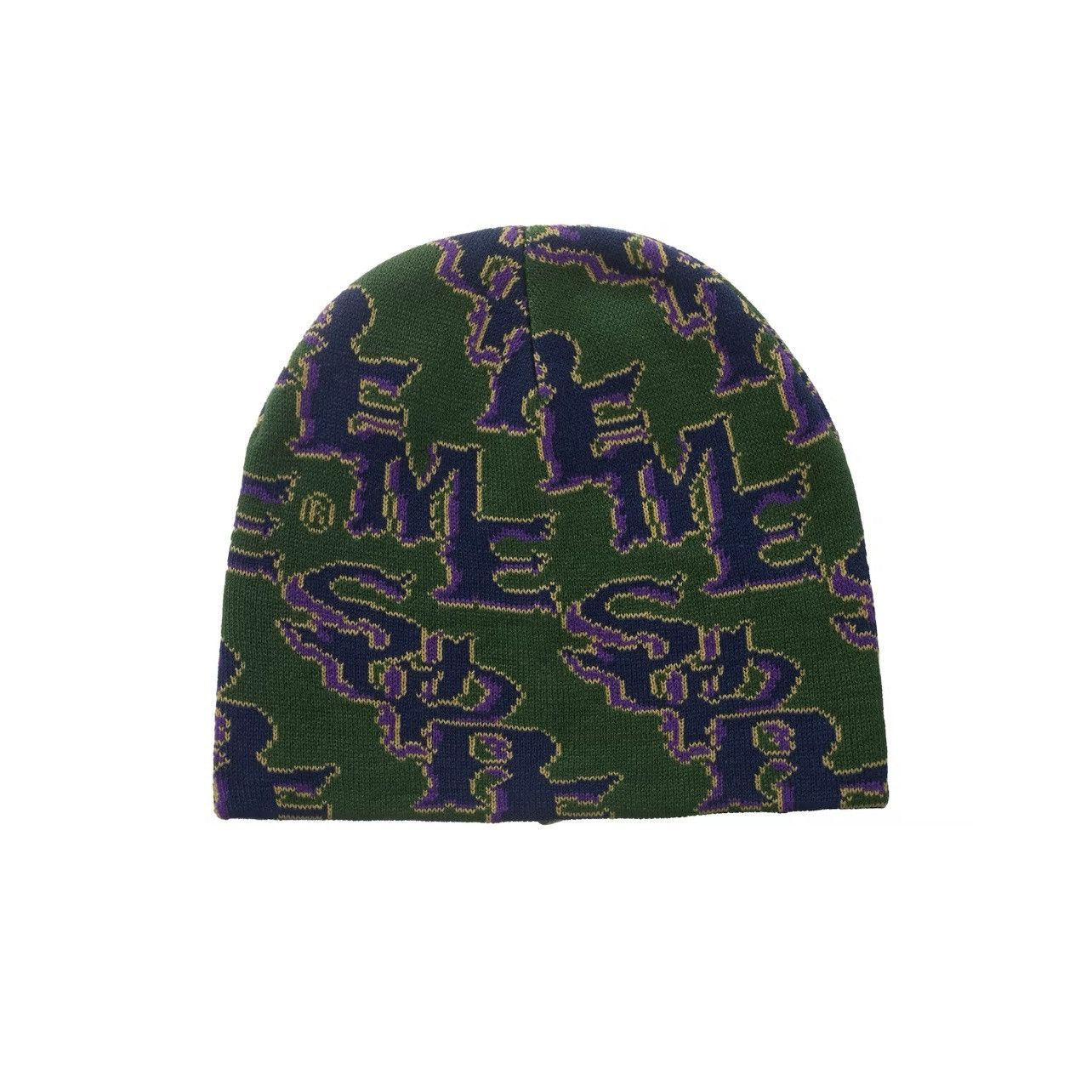 Supreme Supreme Slanted Gothic Outline Beanie Green Size: One Size Size ONE SIZE - 1 Thumbnail