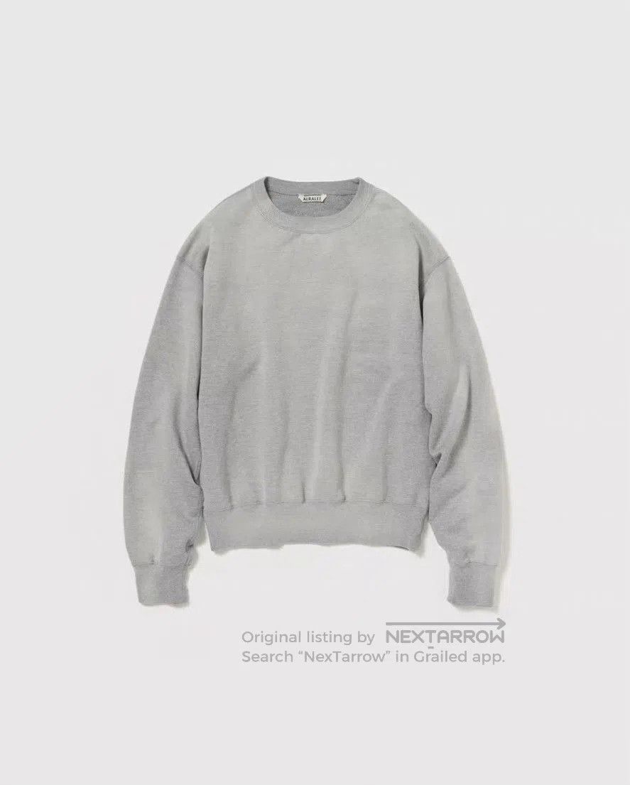 Auralee AURALEE Pima Light Sweatshirt. Size US XL / EU 56 / 4 - 1 Thumbnail