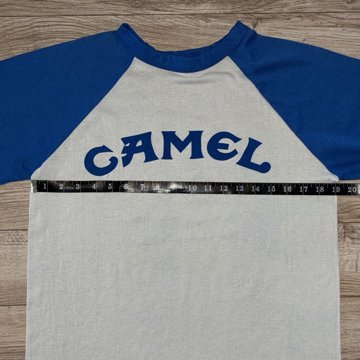 Camel Vintage 80s Camel Tobacco San Antonio raglan tee shirt Size US L / EU 52-54 / 3 - 5 Thumbnail