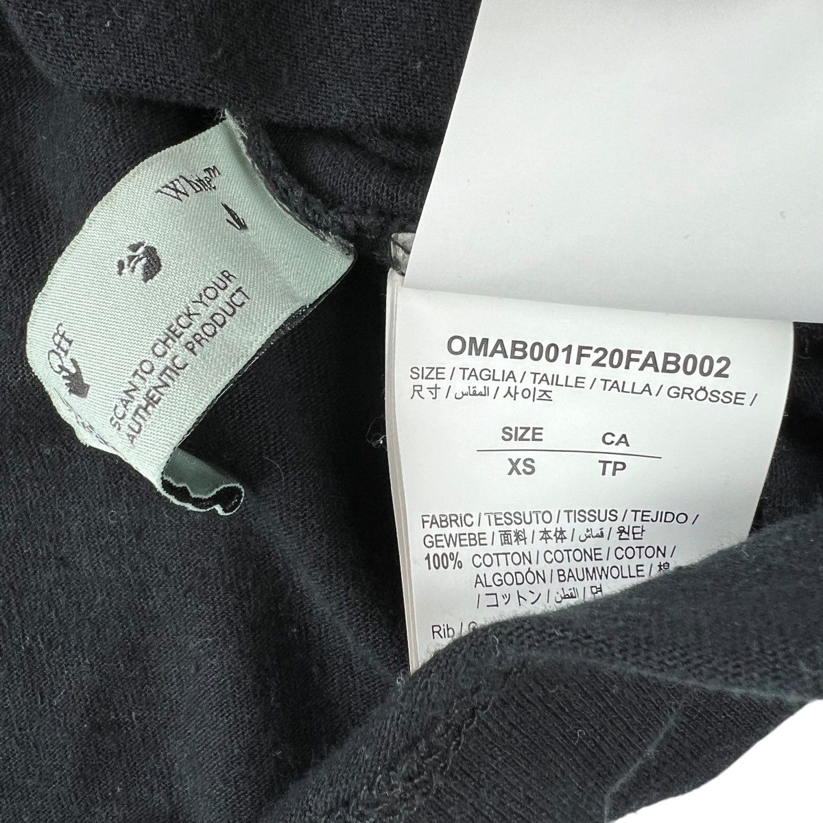 Off-White Off-White Pascal Skeleton Arrows Long Sleeve T Shirt Size US XS / EU 42 / 0 - 5 Thumbnail