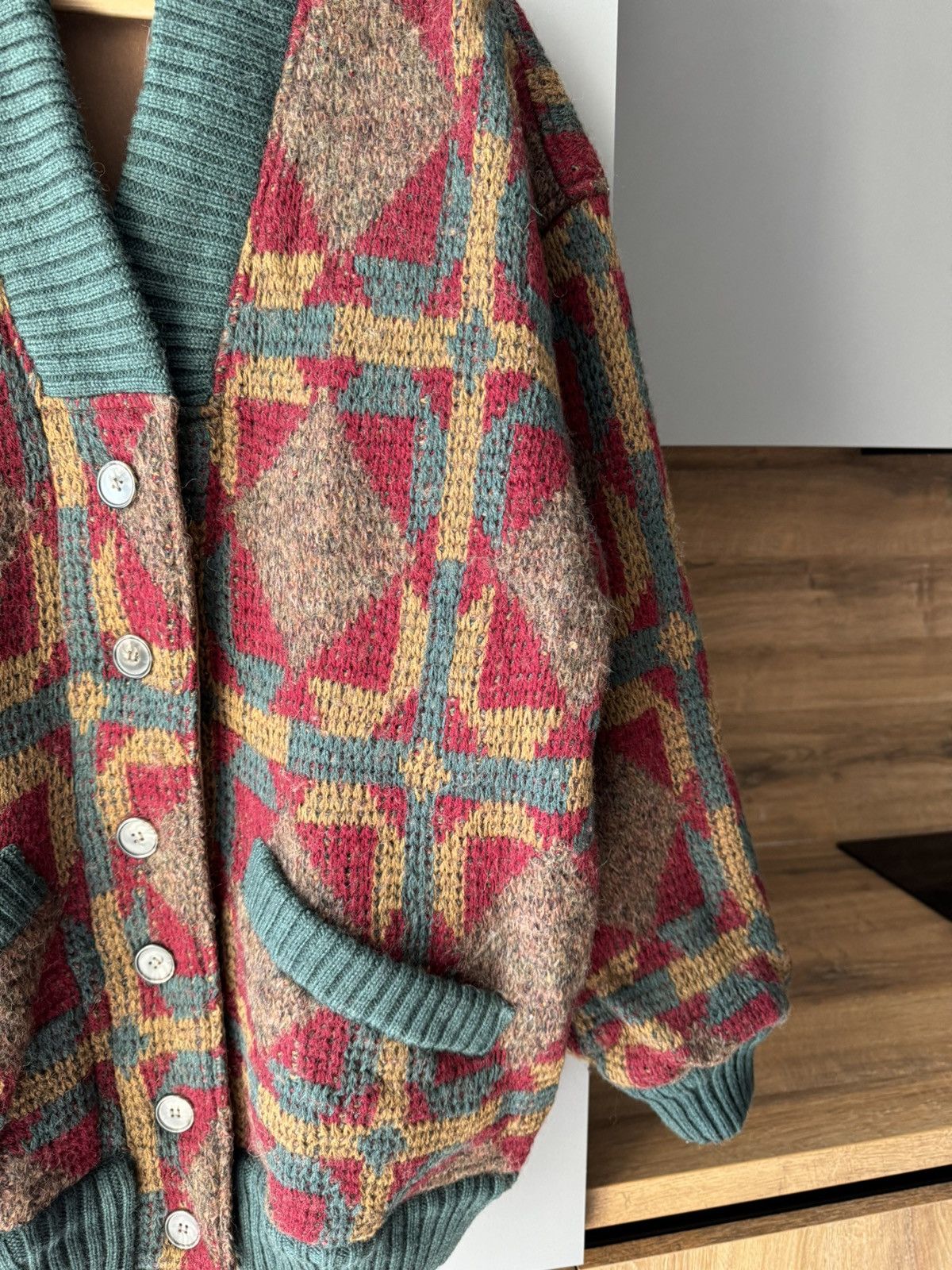 Missoni × Vintage Rare 🔥 Missoni Abstract Native Design Reversible Jacket Size US XL / EU 56 / 4 - 3 Thumbnail