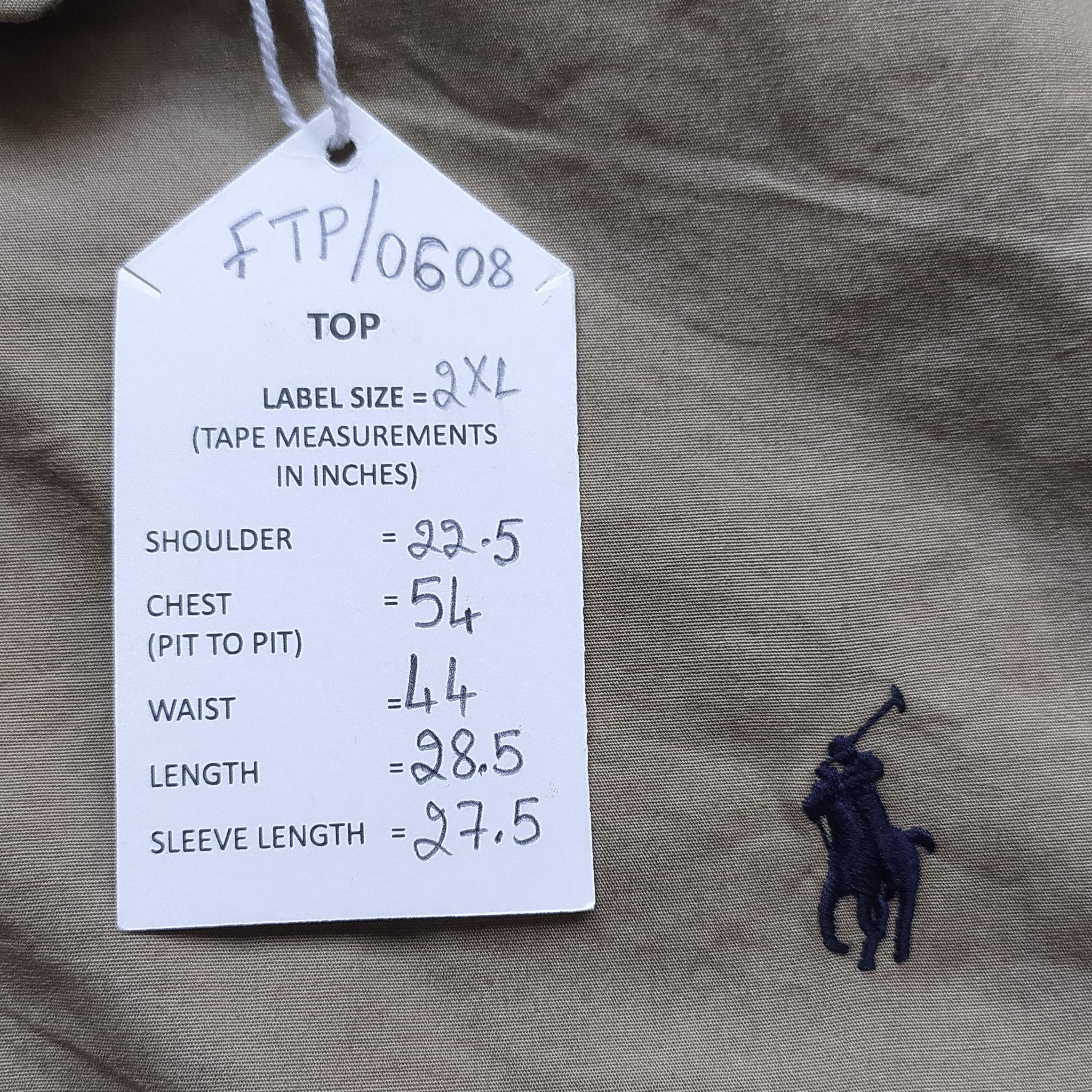 Polo Ralph Lauren Polo Ralph Lauren Windbreaker Jacket Free Shipping FTP/0608 Size US XXL / EU 58 / 5 - 10 Thumbnail