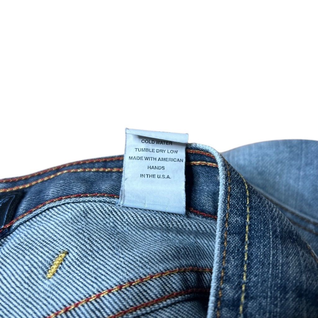 Vintage × Von Dutch Vintage 90s Y2K Von Dutch Patch Jeans Size 26 Made In USA Size 26" / US 2 / IT 38 - 12 Thumbnail