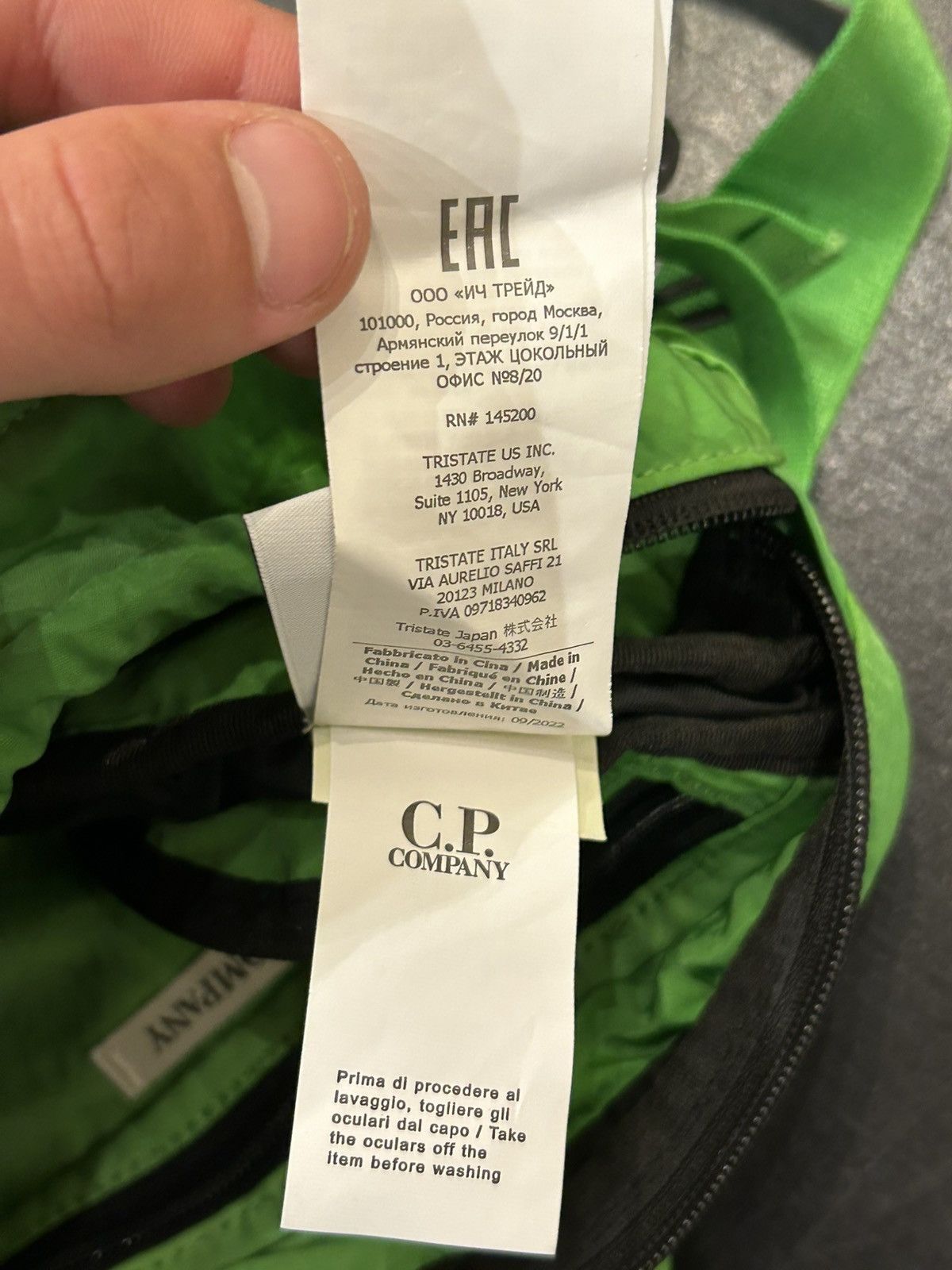 C.P. Company C.P. Company Waist Bag Green Size ONE SIZE - 5 Thumbnail