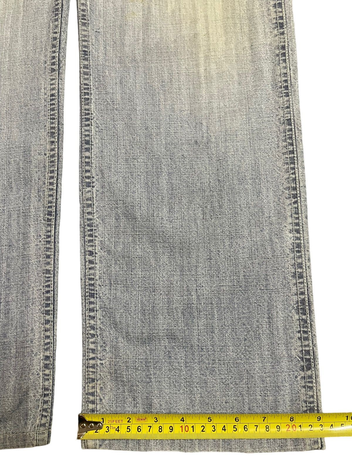 Uniqlo Vintage Japanese Uniqlo Blue Faded Wash Carpenter Jeans Size US 34 / EU 50 - 16 Thumbnail