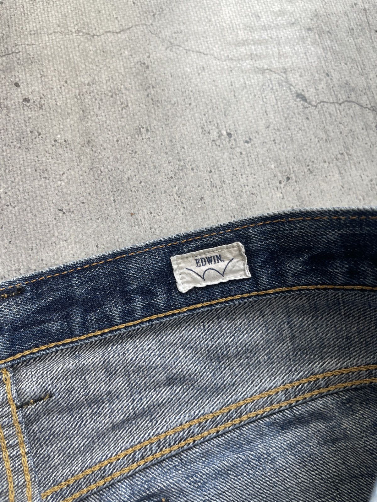 Edwin × Japanese Brand × Vintage Japan Edwin jeans vintage denim pants selvage y2k🇯🇵 Size US 29 - 8 Thumbnail